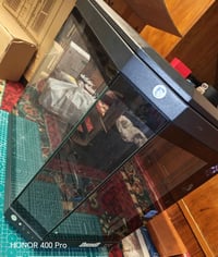 كيس E-ATX مستعمل كامل مع مراوحه عدد 5 RGB جبير ياخذ كل الكارتات والمدز...