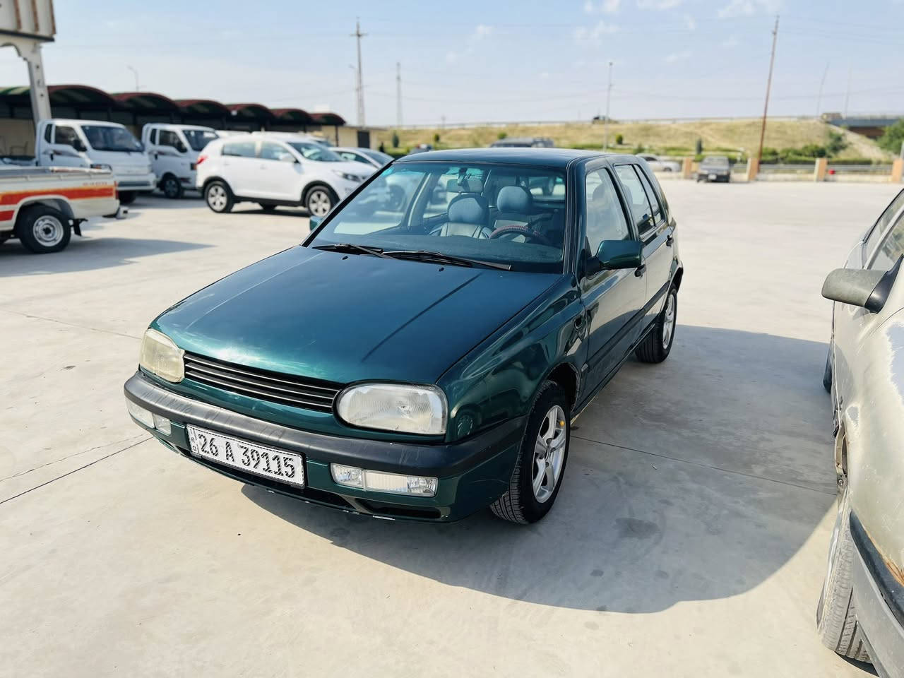 كولف موديل 95 نفخ بيها مكانت صبغ طخم تاير ويل كب صدر امامي خلفي السياره بسمي ما يعوزها ألف جديده ترهم مقدمه زينه وترهم مده معه ضمانات اتصل وتدلل /***********
