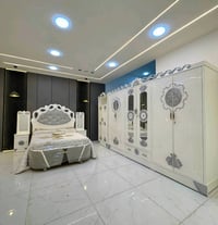 السعر // مليون و100  🔅تفاصيل الغرفة المرمري  ....   خارج ٤ملم ام دي اف...