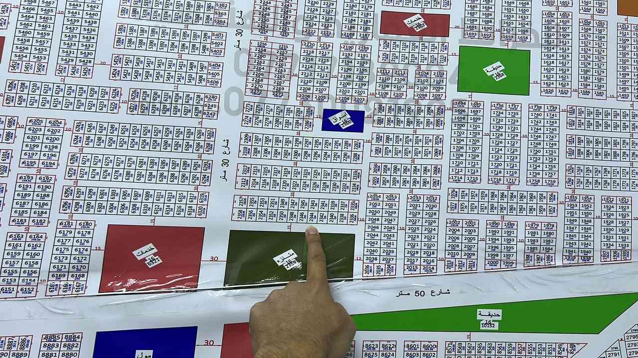 عروض مكتب عقارات المجتبى ***********
قطعة ارض توزيع الصحة شارع ١٥ متر مقابيل متنزه وشارع ٥٠ متر مساحتها ١٢٥ متر سعرها ٢٩مليون

قطعة أرض توزيع الجنسية شارع 20 متر سعرها ٥٤ مليون

قطعة ارض توزيع المرور ال 20 الف على شارع ٢٤ متر بصف مدينة النرجس الحديثة  سعرها ٦٠ 

قطعة في الاراضي التعويضية شارع ١٥ متر مقابيل مربع خدمات 

سعرها ٨٨ 

القطعة كفالة مكتب المجتبى
