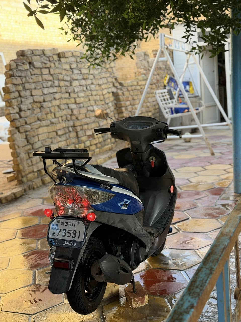 السلام عليكم دراجه V2 للبيع مكينه 150 شلعه ومعدل تريد غراض تريد بدون غراض  مكاني قضاء الشطرة ***********
