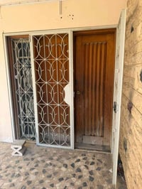 باب صاج بورمي • باب خشب • باب صاج • باب خشب قياس 180x210 • ابواب خشب •...