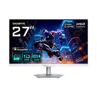 جيجابايت M27Up • 4K ١٦٠Hz · FHD ٣٢٠Hz • ضمان ١٠ أشهر