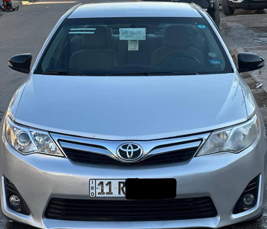 السلام عليكم عندي تيوتا كامري 2012LE وارد أمريكي كلين تايتل بدون حادث ماعده طخات بالعراق هلالات خلفيه صبغ بدون دواخل+ايرباك ول باقي مكفول السياره محرك وكير حجم المحرك 4اسلندر 2500 ممفتوح بيه برغي من الشركه مواصفات السياره تحكم ستير جهتين كامره خلفيه كشن السايق كهرباء لايت زنون كير أوتوماتيك شاشه جبيره اشاير مري وبعد بيها اهواي مواصفات مذاكرهن السياره ماشيه 99 حقيقي قابله للزيادة السياره جديده ومامتعوبه رقمه بغداد الدولي وباسمي شخصيأ شرط التحويل استفسارات علئ هذا الرقم *********** ملاحظة مكان السياره بغداد
