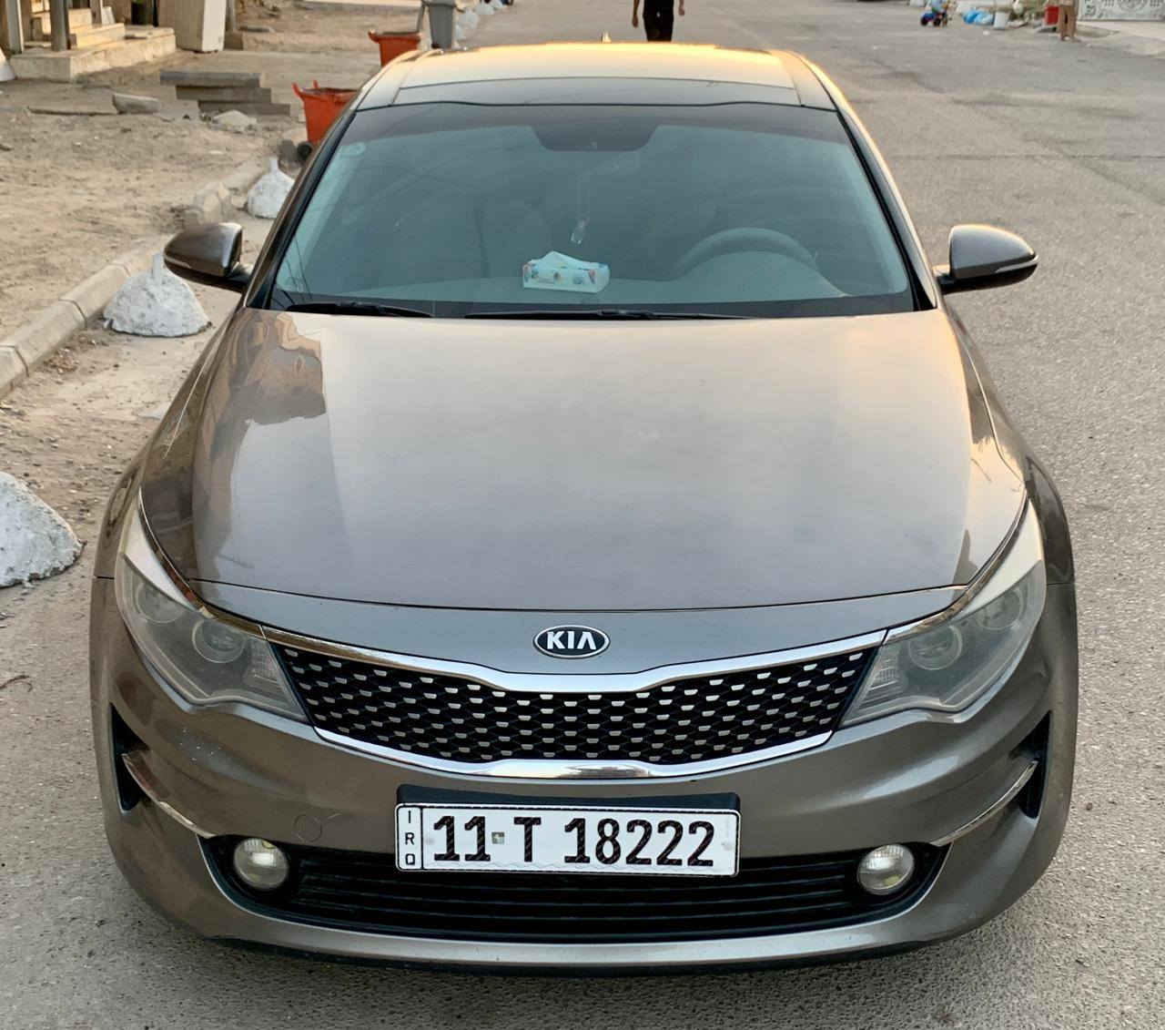 اوبتيما فول مواصفات Ex يعني خنك VIP موديل 2016
السياره من امريكا كلين تايتل بس مكسرين الجام
وطخه بالدعاميه
بس السياره بيها  من امريكا  صبغ بدون معجون وبدون ايرباك السياره وبدون دواخل ماعدى التكمه وداير
الجاملغ باقي القطع بدون معجون وحى تكمه بدون داخل بالنسبه السنويه لل2028 
لوحات جديده  مميز السياره باسمي
مواصفاتها
*٭بانوراما 3طكات
بصمه
كشنات جلد وتدفئه وتبريد وخزن ميموري 
ترحيب ذكى
مري قلاب بشفط +اشاير بالمري تدفئه بالستيرن رادار
شاشه كبير +كأمره دوار+حساس خلمف صندوق ذكي عند الاقتراب
زنون ﭕفول edا بك لايت والمازدات وحاجب ثلجي تبريد قطعتين أناره داخليه اكثر من نضام قياده سبورت ايكو نورمال ا وبعد هواي مواصفات
السياره مكانها ذي قار رقمها بغداد والسعر 127 السياره بدون دواخل وايرباك وحادث حتى القطع بدون معجون
  وأسف ع أطاله ***********
