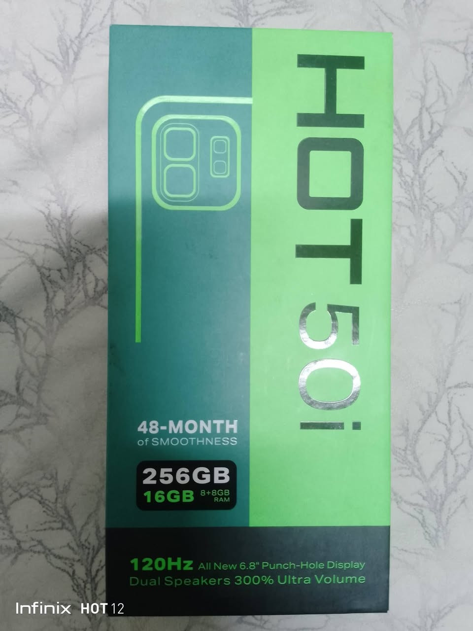 سلام عليكم
انفنكس هوت 50i
ذاكرة 256
رام 16 
بطاريه 5000
جديد ما مستخدم
مكان برطله
السعر 150 الف
يوجد توصيل
واتساب ***********
