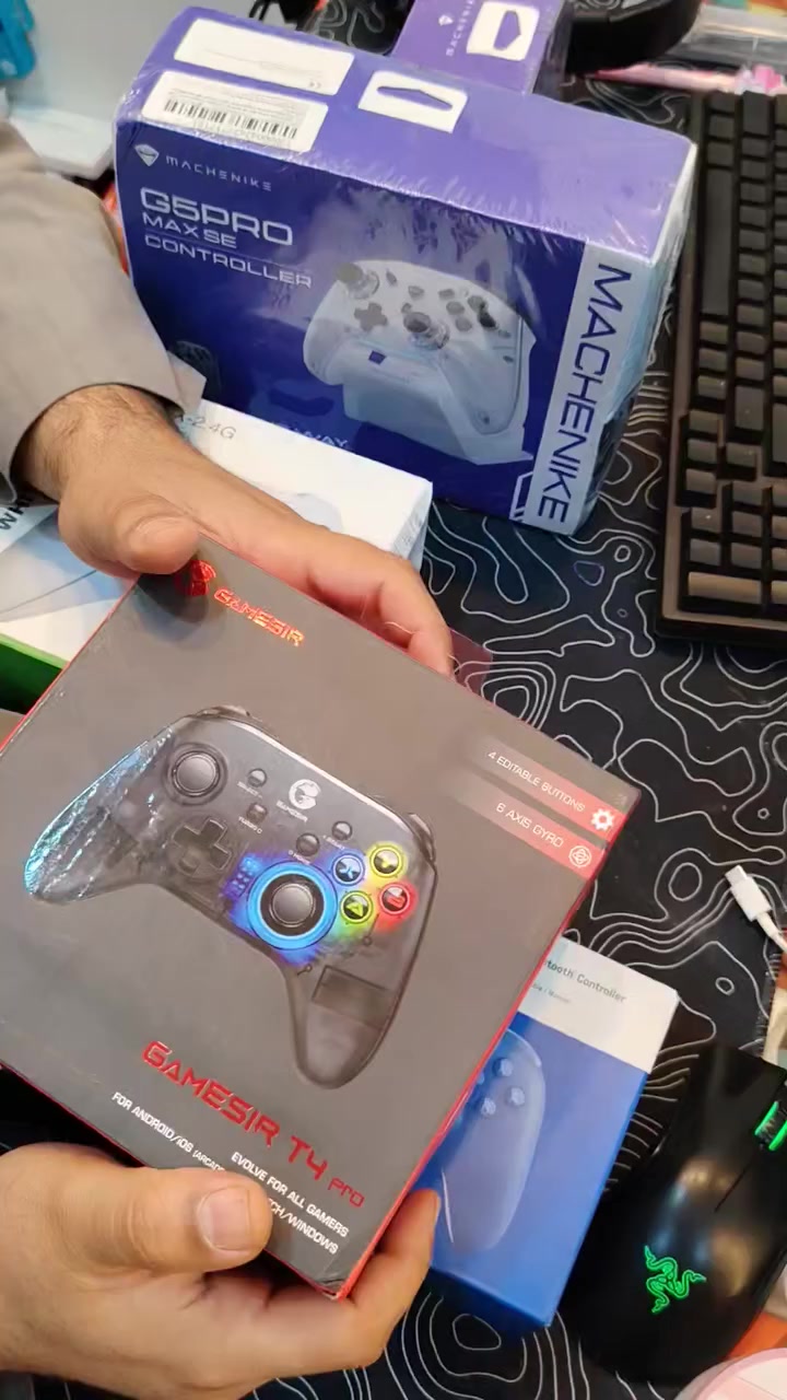 جويستكات احترافية التفاصيل بالفديو


**إذا كنت صاحب هذا الإعلان وتريد حذفه لأي سبب، رجاءا أرسل رسالة إلى الدعم الفني**