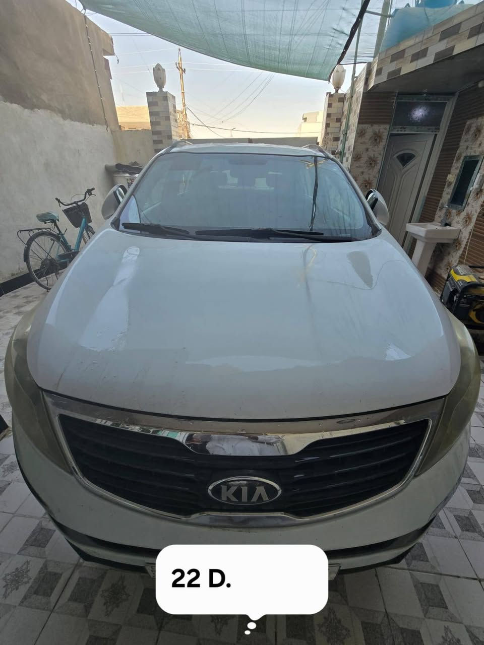 كيا سبورتج خليجي رقم اربيل ٢٠١٤ مكفولة عدا بارد قليل باب السائق السعر ١٤١ وبيها مجال رقم الهاتف ***********
