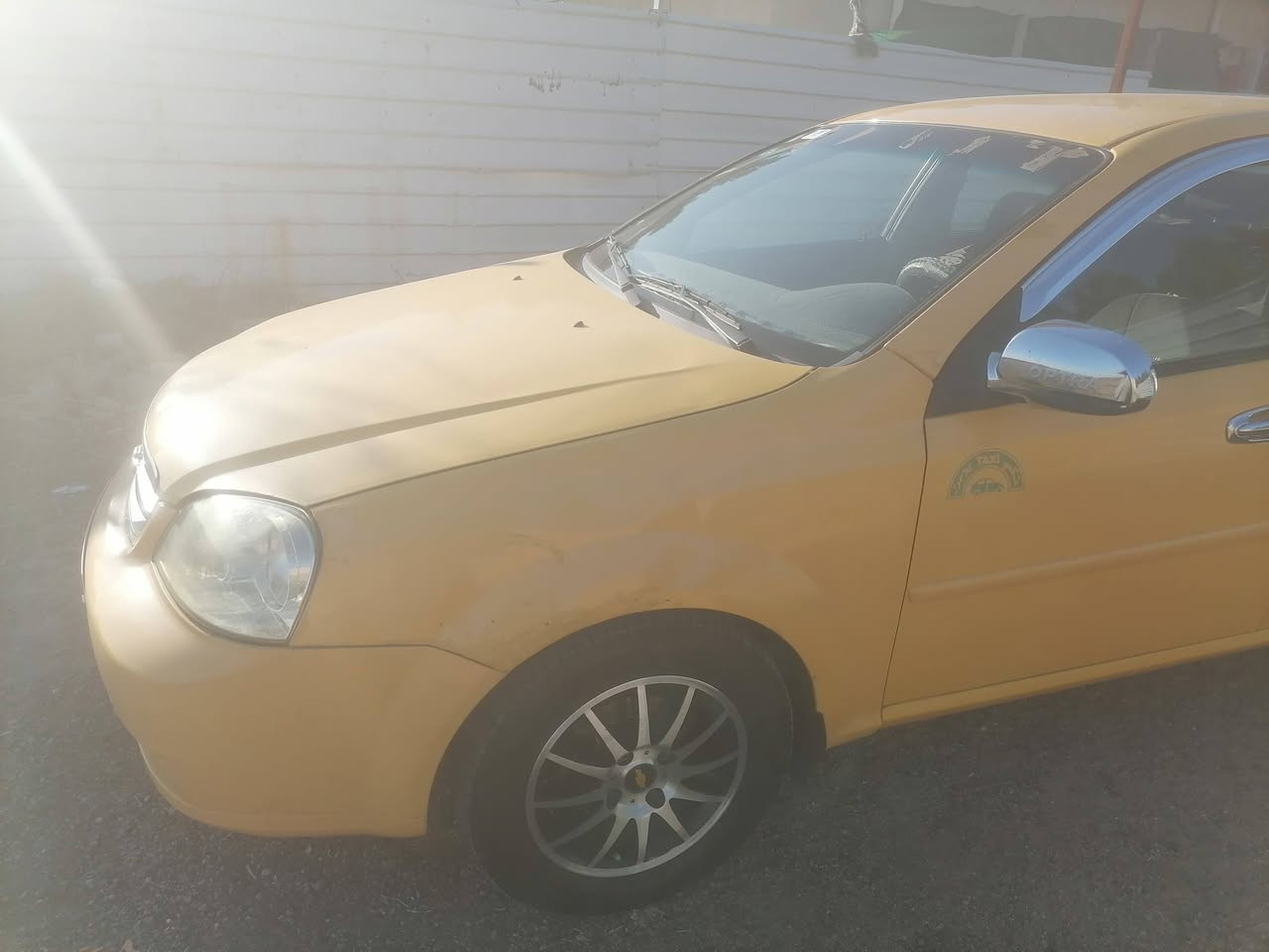 سلام عليكم اخوان اوبترا 2011 شركة العامة السيارة بيه فقط جراد بل صبغ السيارة بيه فقط بارد بل جاملغ صفحة السايق الباقي كفالة كير محرك صدر تايرات جديد التبريد فقط الصوندة طاكة تتبدل وتشحن غاز ويشتغل غرفة جديد دوشمة جديدة  السعر ٦٨بيه مجال قليل الاتصال على ***********
