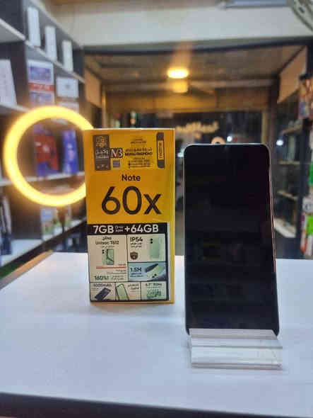 السلام عليكم موبايل ريلمي نوت 60x
ذاكرة 64GB , ذاكرة عشوائية 7GB . 

معالج T612 مقاوم للماء في فئته ومقاوم للسقوط في فئته. 

شاشة اكبر واكثر سلاسة 90Hz

السعر 130 الف

التوصيل مجاني 

للتواصل مع هذا رقم ***********

#للجميع
