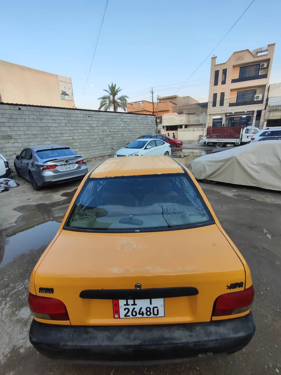 سايبا موديل 11 للبيع
السعر 23 
كير مكينه خير من الله 
تخم تاير جديد 
صدر امامي خلفي جديد 
شواصي حلوه 
كاعيه جلد 
دوشمه جديد 
لايتات زنون 
ماشيه 130حقيقي
تبريد نقص راديتر امامي 
باسمي رقم بغداد 
سنويه الحد 30
مكانها بغداد 
السعر 23
***********
