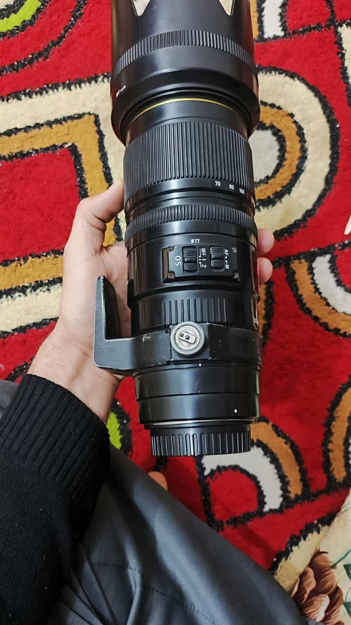 70_200 سكما للكانون فتحه 2.8 اصدار اول تك


**إذا كنت صاحب هذا الإعلان وتريد حذفه لأي سبب، رجاءا أرسل رسالة إلى الدعم الفني**