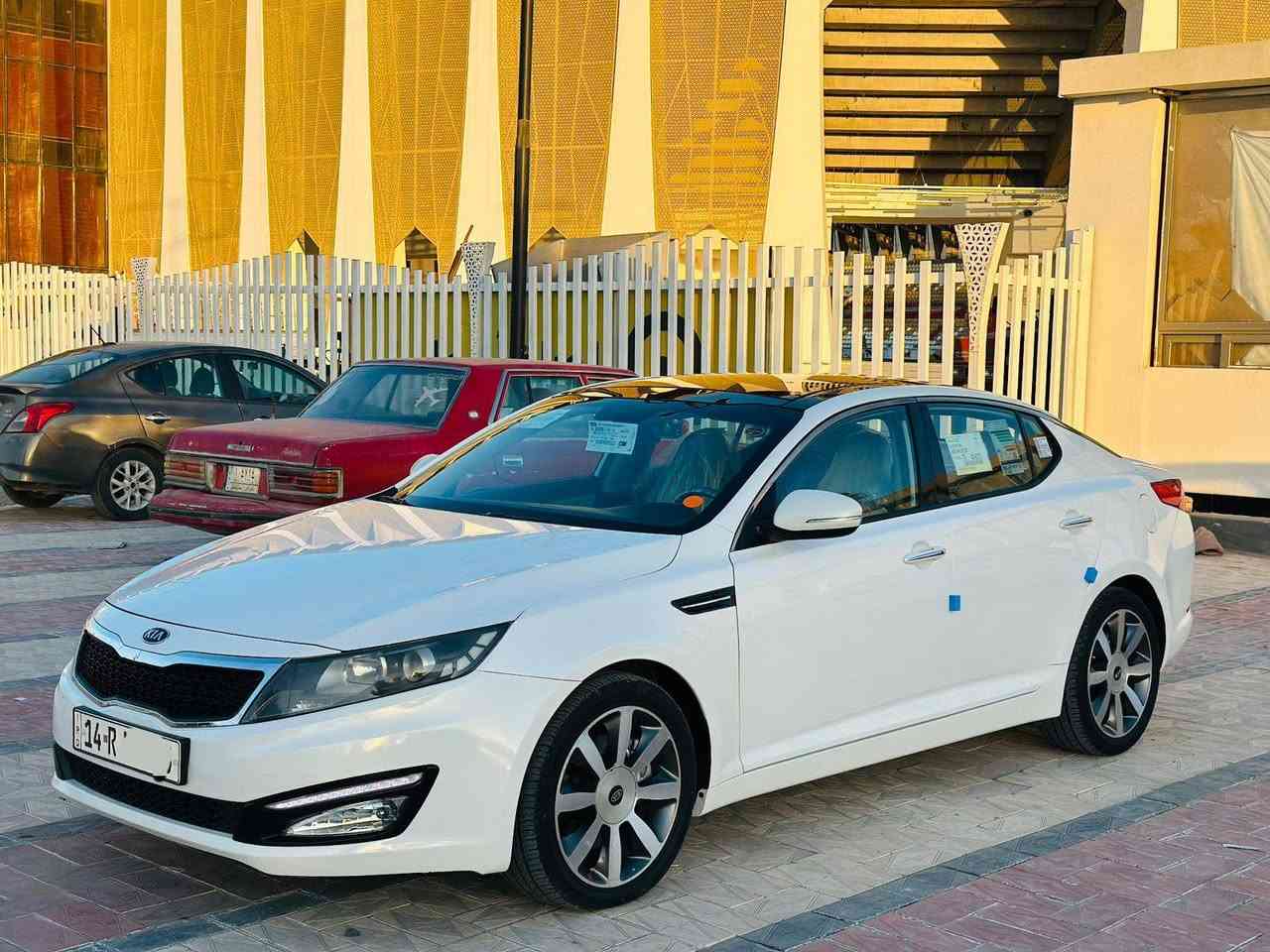 كيا اوبتيما 2013 خليجيه كفالة عامة
من الضربه والتبديل والصبغ 
رقم بصرة دولي الجديد
فول مواصفات 
محرك و كير كفالة من الفتح 
بصمة تشغيل ، بنراما ، تحكم استيرن ، شفتات بالستيرن ، حساس خلفي ، كامره ، مرايات شفط ، أشارة بالمرايه ، بكلايت لد ، كشنات جلد ، تبريد خلفي ، ويلكب 18 كروم
السياره  جديده وجاهزة حداديه تبريد ثلج 
السعر 147 وبيه مجال بسيط 
مكان السيارة بالناصريه 
للاستفسار الاتصال على ***********
