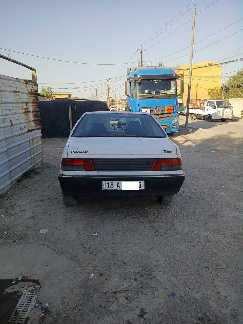 السلام عليكم ورحمة الله وبركاتة
سيارة بيجو روا للبيع موديل 2009 رقم بابل انكليزي سنوية 2031 تحويل مباشر  للبيع المستعجل  السعر 30 وبيهة مجال تبريد شغال مكينة كير اكسل كفالة  السيارة موجودة في بغداد 
الا تصال. ***********
