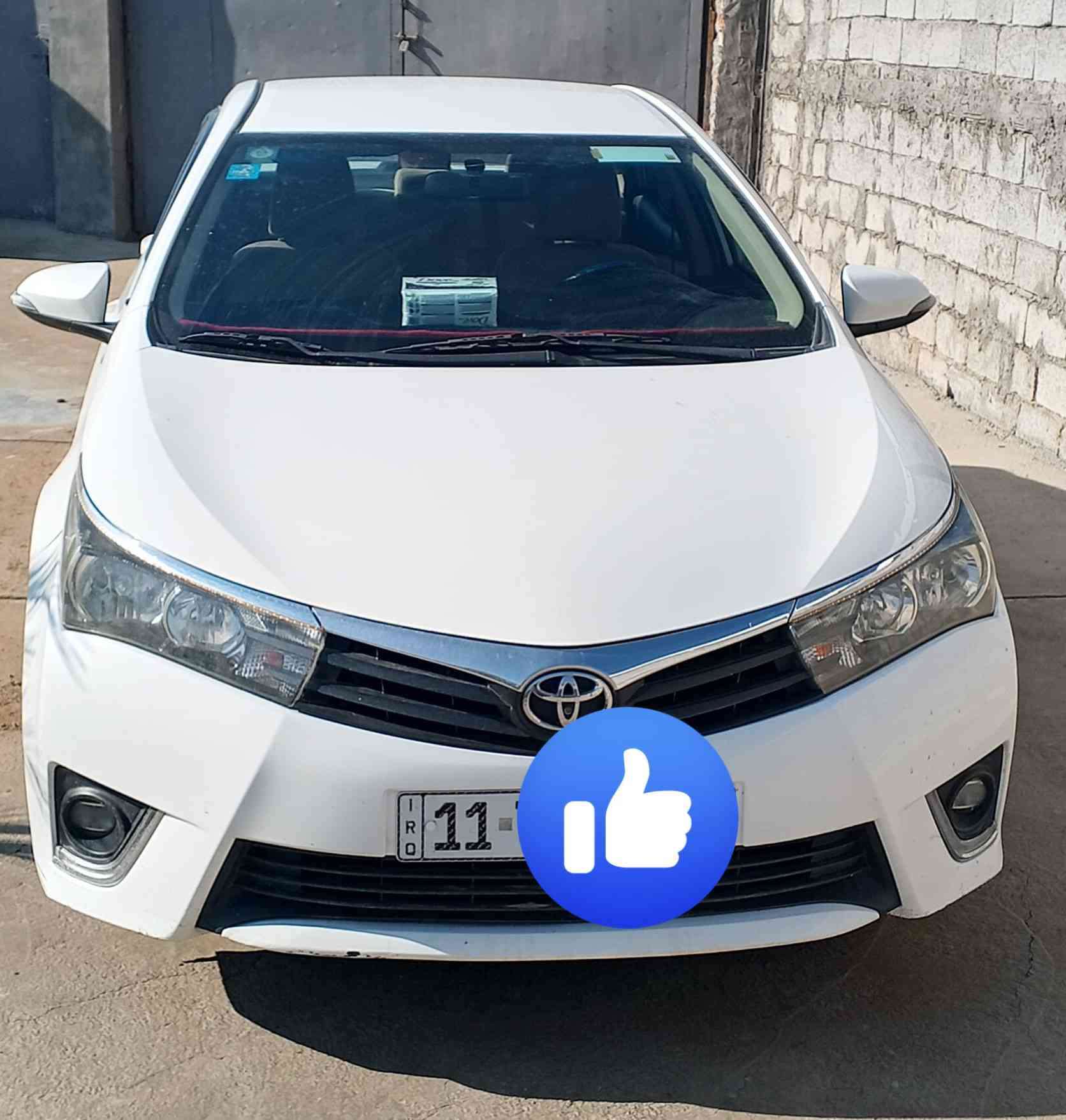 سلام عليكم كورلا 2015 خليجي ماشيةمية مكفولة من الصبغ كيرمحرك تبريد رقم بغداد انكليزي السعر 160 واحنه بخدمة الطيبين مكان السيارة بغداد رقم الهاتف ***********
