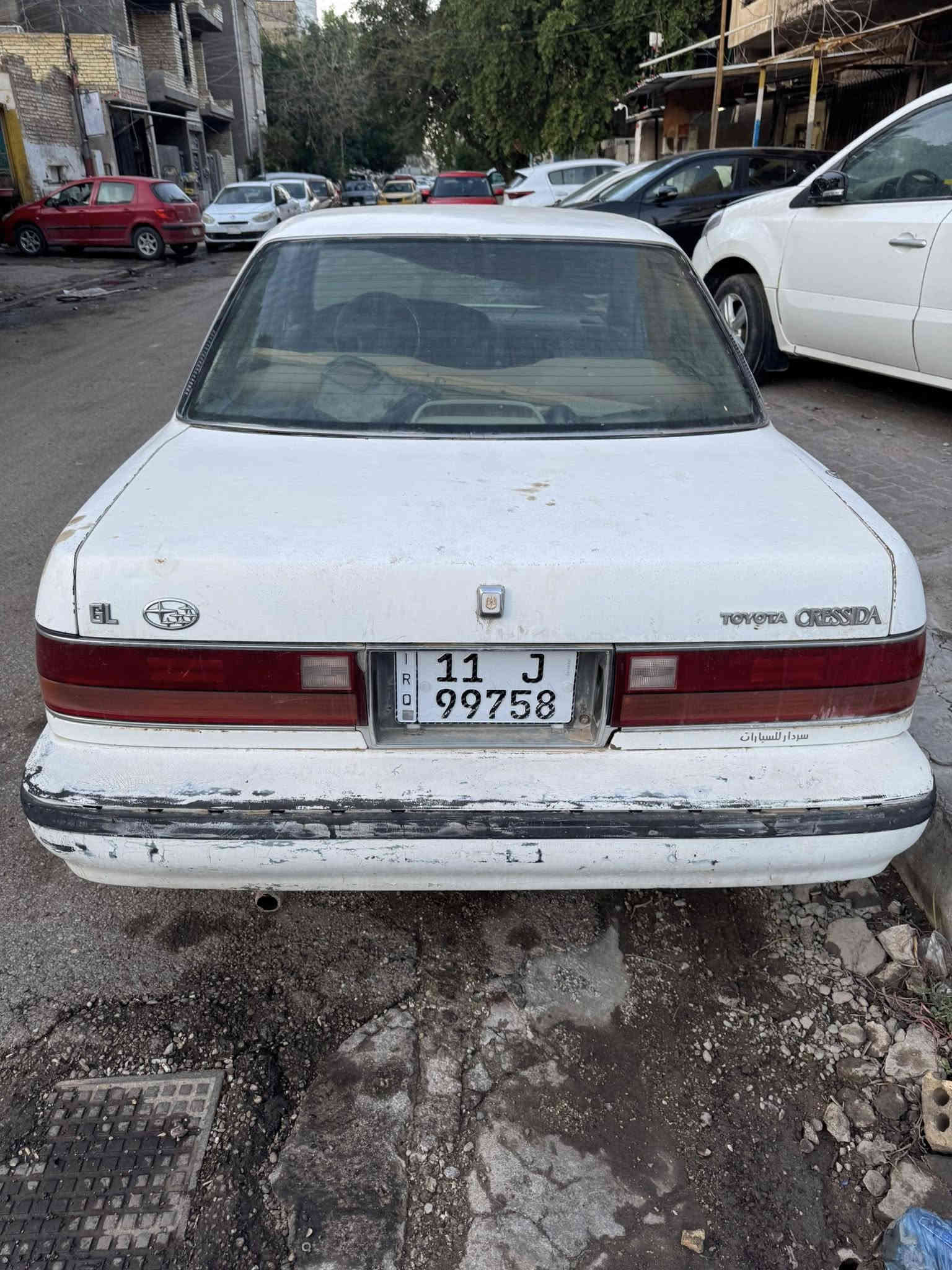 كروسيدا ١٩٩٠ ايسر بلادي محرك ٢٢Rكير وتماتيك رقم بغداد  بسمي السعر ٣٥ ورقه وبيها مجال مكان السياره بغداد الوزيريه رقم التلفون *********** مصطفى الكروي
