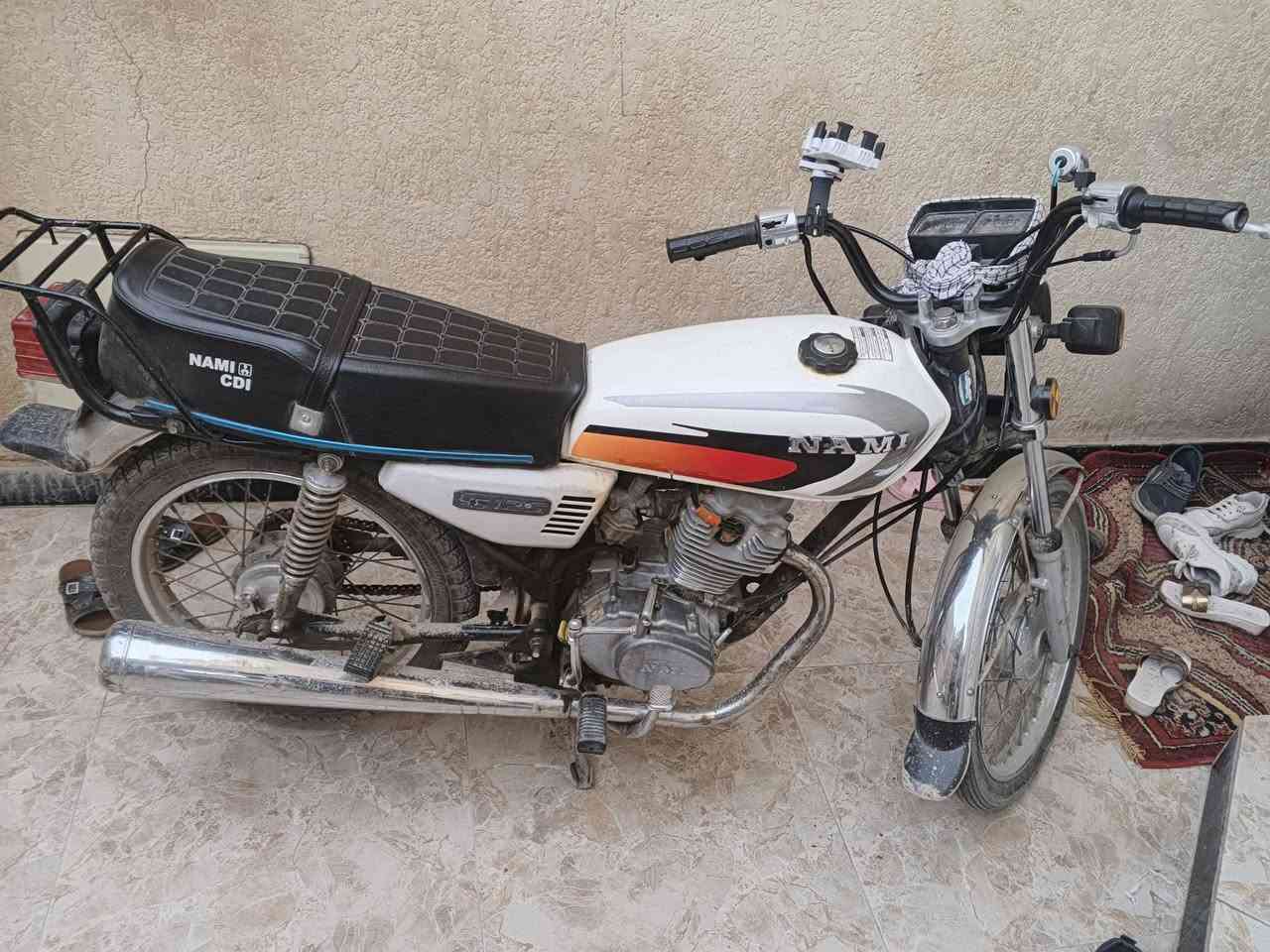 دراجه جاهزه نضيفه كهربائيات كلها شغاله محرك مفتوح اصولي 7 اوراق وكيلها الحيدري السعر 700 ***********
