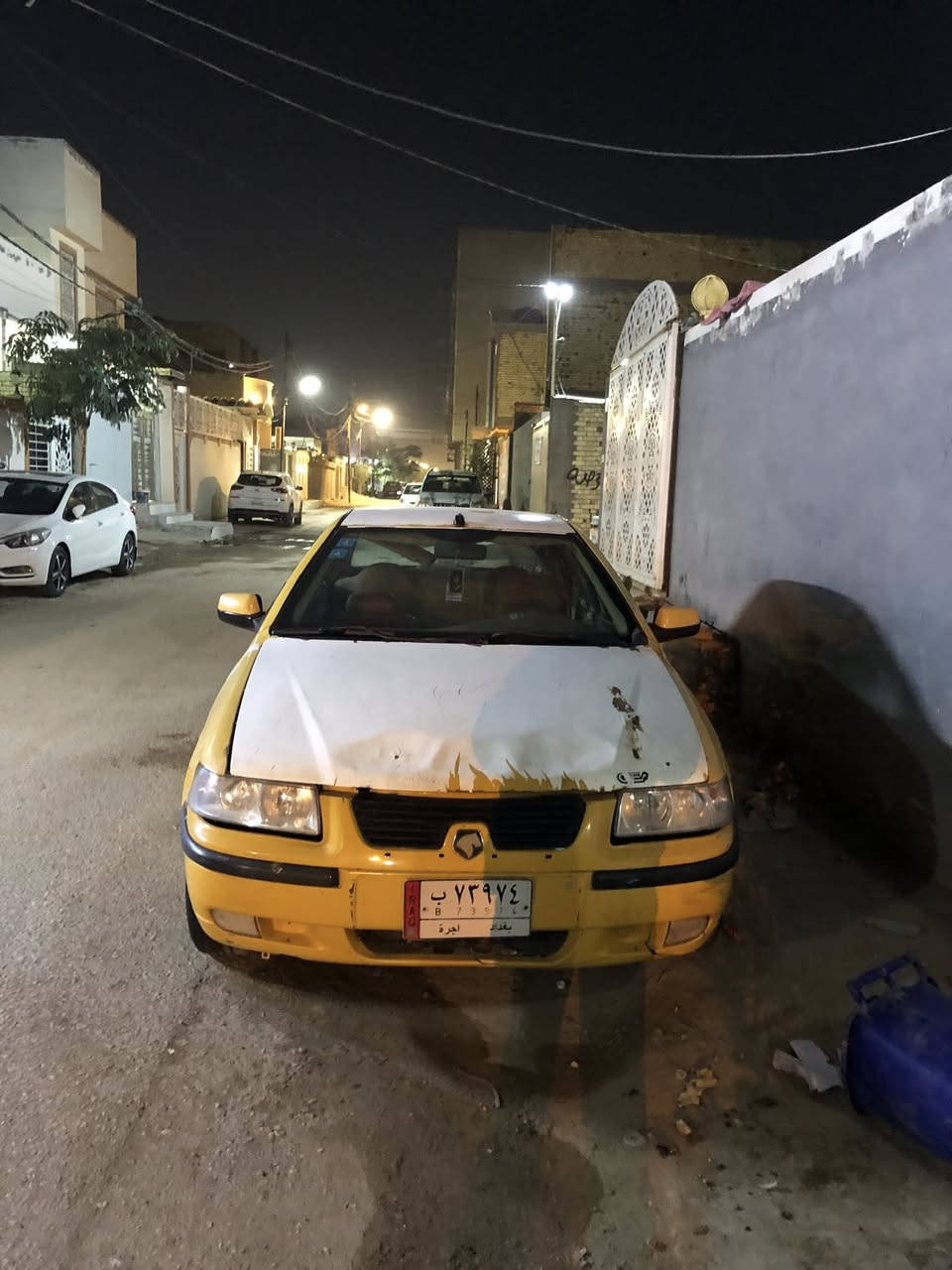 سلام عليكم سمندً ٢٠١١ رقم بغداد ب اسمي مصفره هيئه وغرامات سياره مكينته 2000 اهين فرنسي 
مكينته معلكه ولف بس شغاله وتمشي 
سياره لهاوزن لوره نازل مالته 
سعره ١٧وبيه مجال مكاني نجف قريه الغدير 
***********
