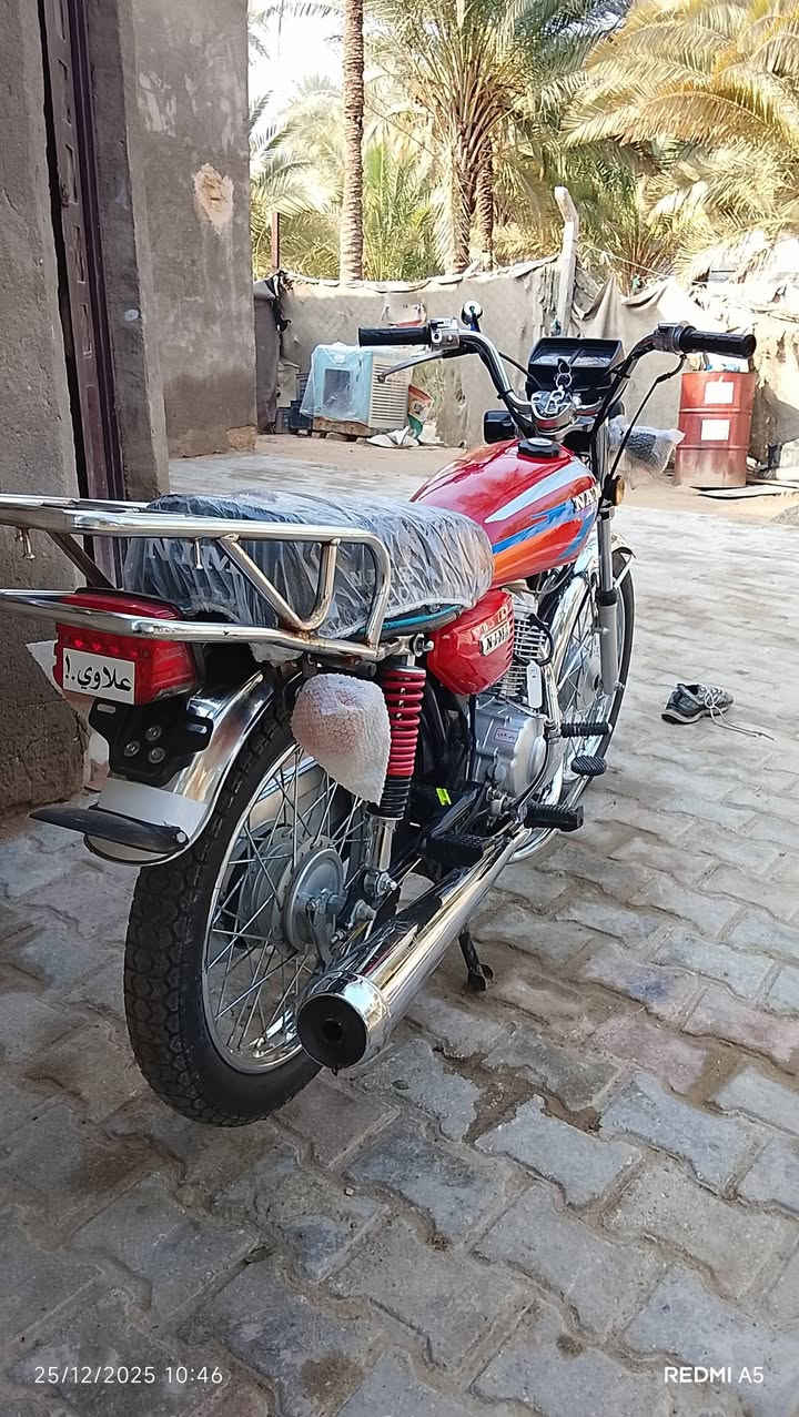 البيع دراجه نامه اوراق سكنر  جديده حيل وكامله وكله شغاله مكينه كفاله مامفتوحه الدراجة انضف من  الصوره موديل 2025 المكان كربلاء الأمام عون السعر 625 وبيه مجال بسيط الرقم ***********
