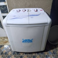 غساله ٩٠٪ • غسيل وتجفيف • مروحه جداريه ٣ سرعات