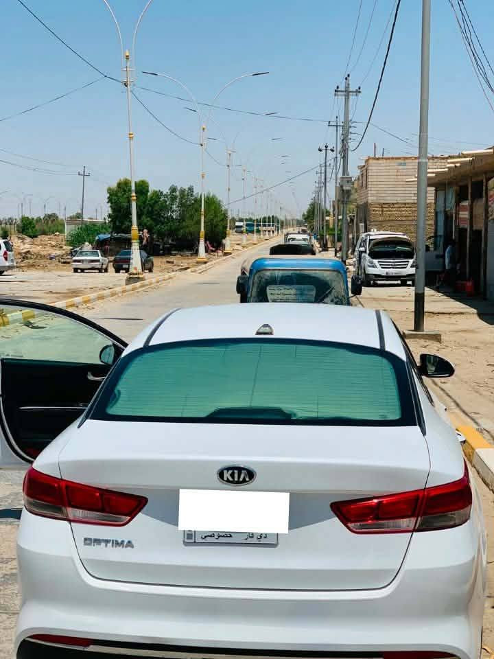 كيا اوبتيما موديل 16امريكي حره مكينه مامفتوحه طخم تايرات جاهزه سياره السعر 120 العنوان ناصريه الغراف كتاب الفحص موجود ويها الصور موبايل***********4 مكلف بالنشر اتصل بصاحب السياره
