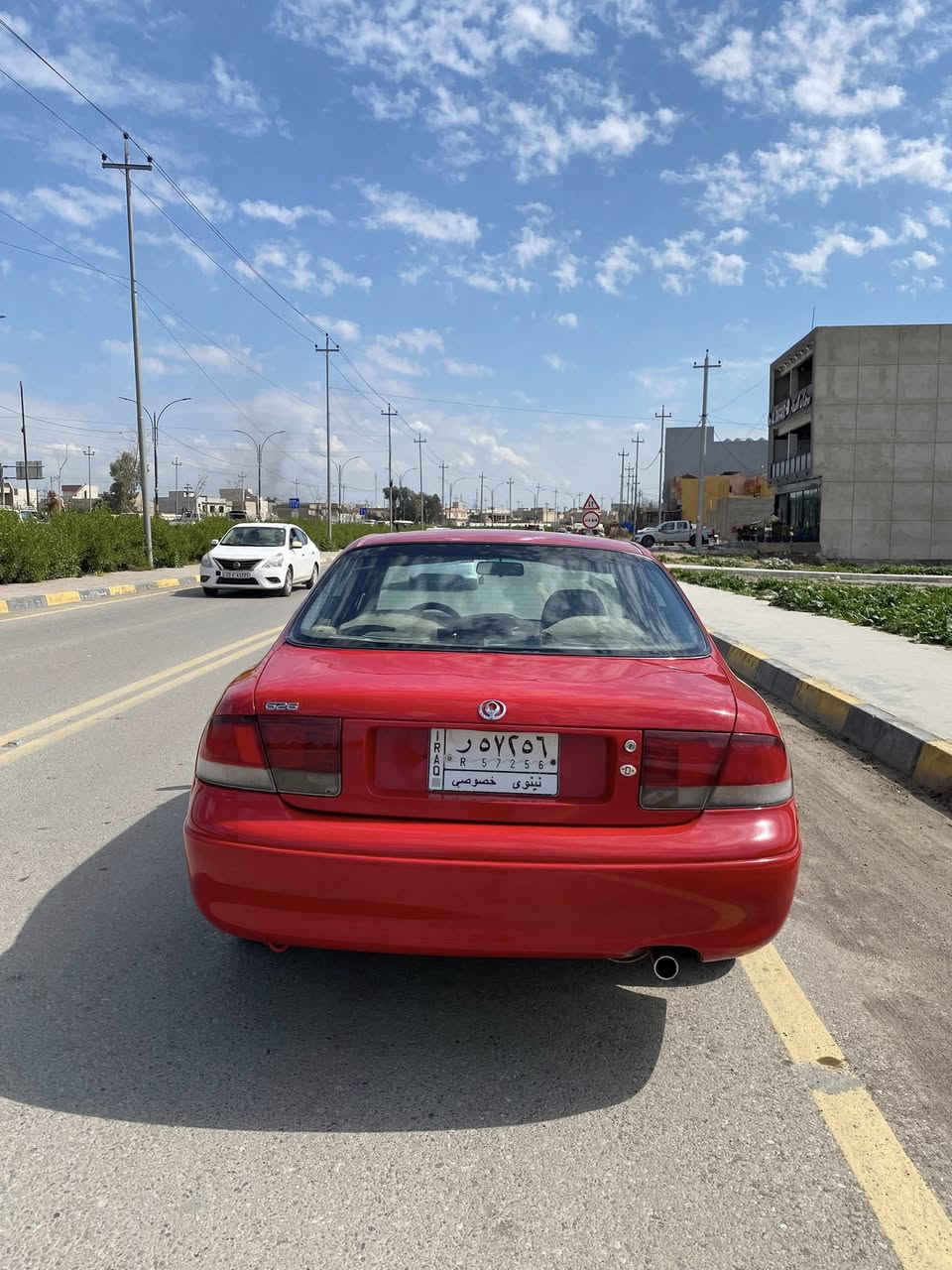 السلام عليكم
مازدا فاصوليا وارد يابان 
موديل 1992 
محرك 4 سلندر
كير عادي 
كير محرك شرط 
رقم نينوى مشروع وطني باسمي 
ضرر جاملق خلفي جهة النفر بدون دواخل مصبوغ وبي معجون شي قليل جدا 
السياره بيها قطع صبغ جماليه اثر شخوط بدون قطره معجون 
سعرها 51 
مكان السياره موصل الايسر 
للتواصل خاص او عالرقم 
***********
