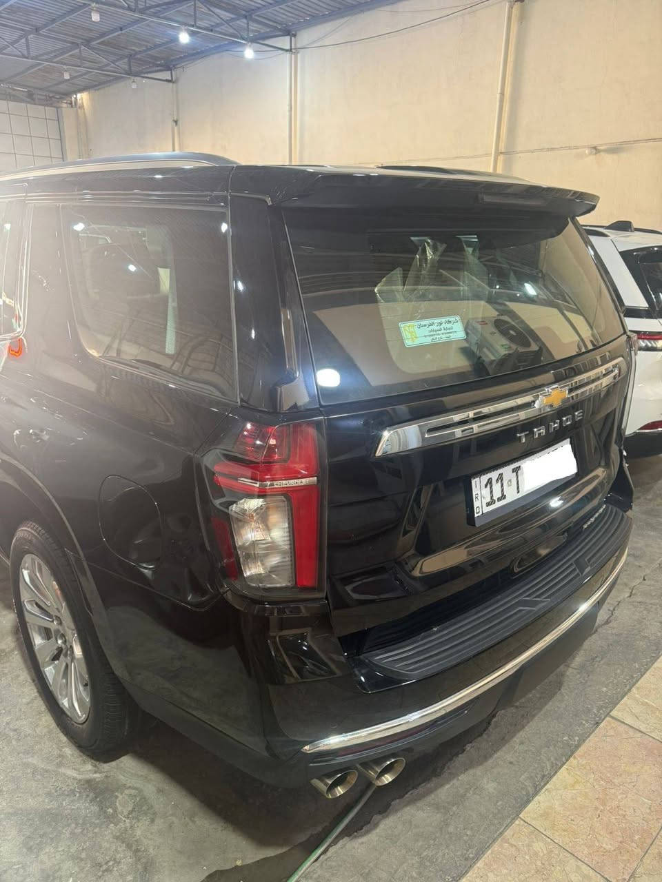شيفروليت تاهو بريمير ( خـليـجـي )
الموديل :2023 
اللون : اسود 
ماشيه 11 الف  اخت الزيرو  
ضمان وكاله المنصور
السيارة كفالة عامة  بحالة الوكالة 
حجم المحرك : 5300 Cc
عدد الاسطوانات : 8 اسطوانات ( 8 سلندر )
المواصفات : 
* سقف بانوراما 
* دخول ذكي للسياره 4 أبواب ( بصمه )
* المقاعد كهربائية تدفئة و تبريد
* كشنات جلد + خشب ملكي 
* شاحن وايرلس لاسلكي
* ويل 22 انج.. نظام جكات
* نظام الرؤيه : 5 كامرات رؤيه شامله ( BIRD VIEW )
* نظام التعليق مستقل
* كشنات ميموري خزن
* نظام الصوت BOSE سماعات عدد 10
* دوسات كهرباء + اناره LED
مكان السياره بغداد.. 

 رقم بغداد الدولي بسمي تحويل.. سعر البيع 590 $ 

رقم صاحب السيارة ***********
