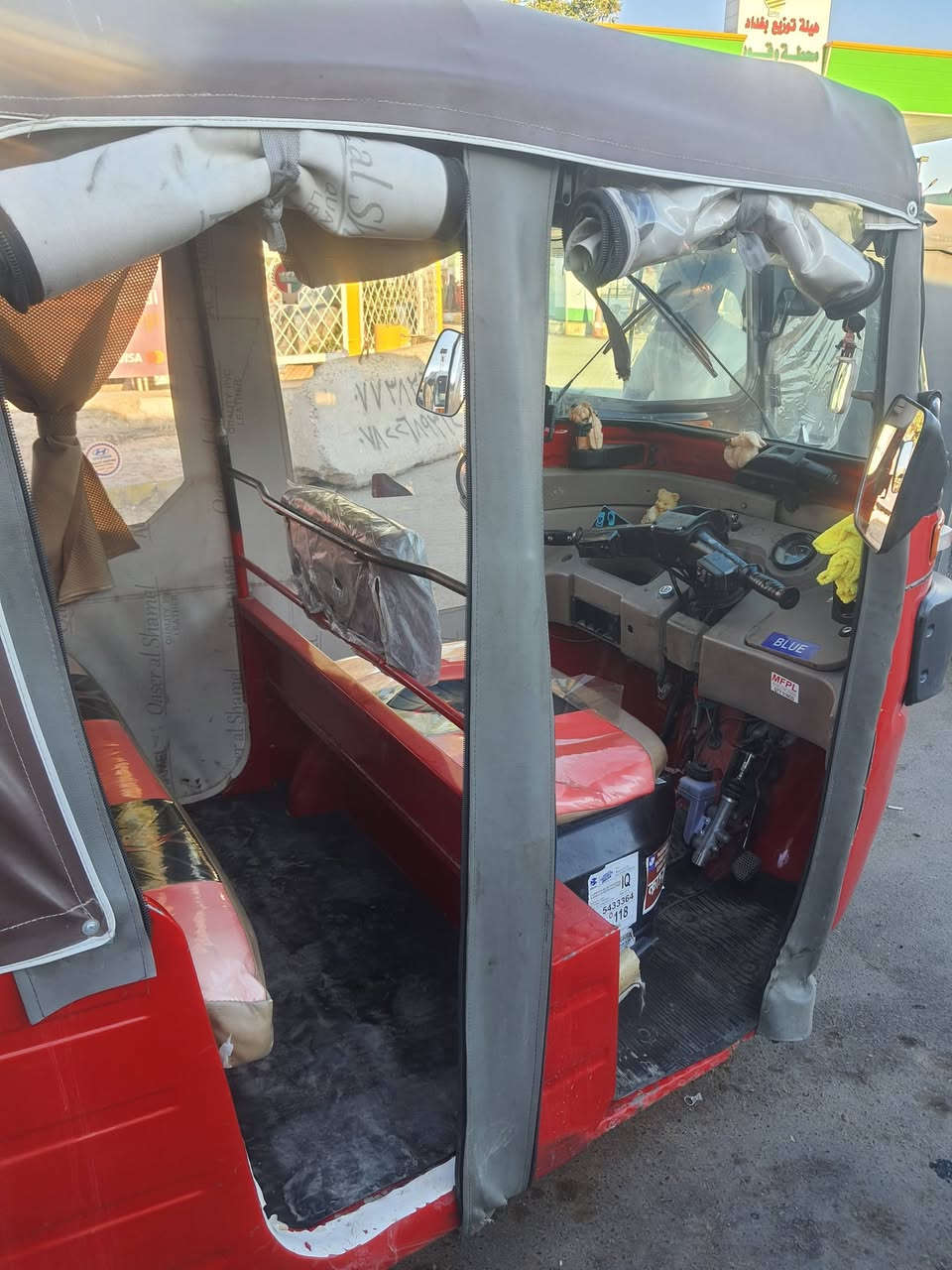 للبيع ٢٠١٨ تكتك مكينه خير من الله معمره   رقم وسنويه مكاني بغداد الغزاليه سعر٥و٢٥٠ بيهه مجال بسيط لشراي يتصل ***********
