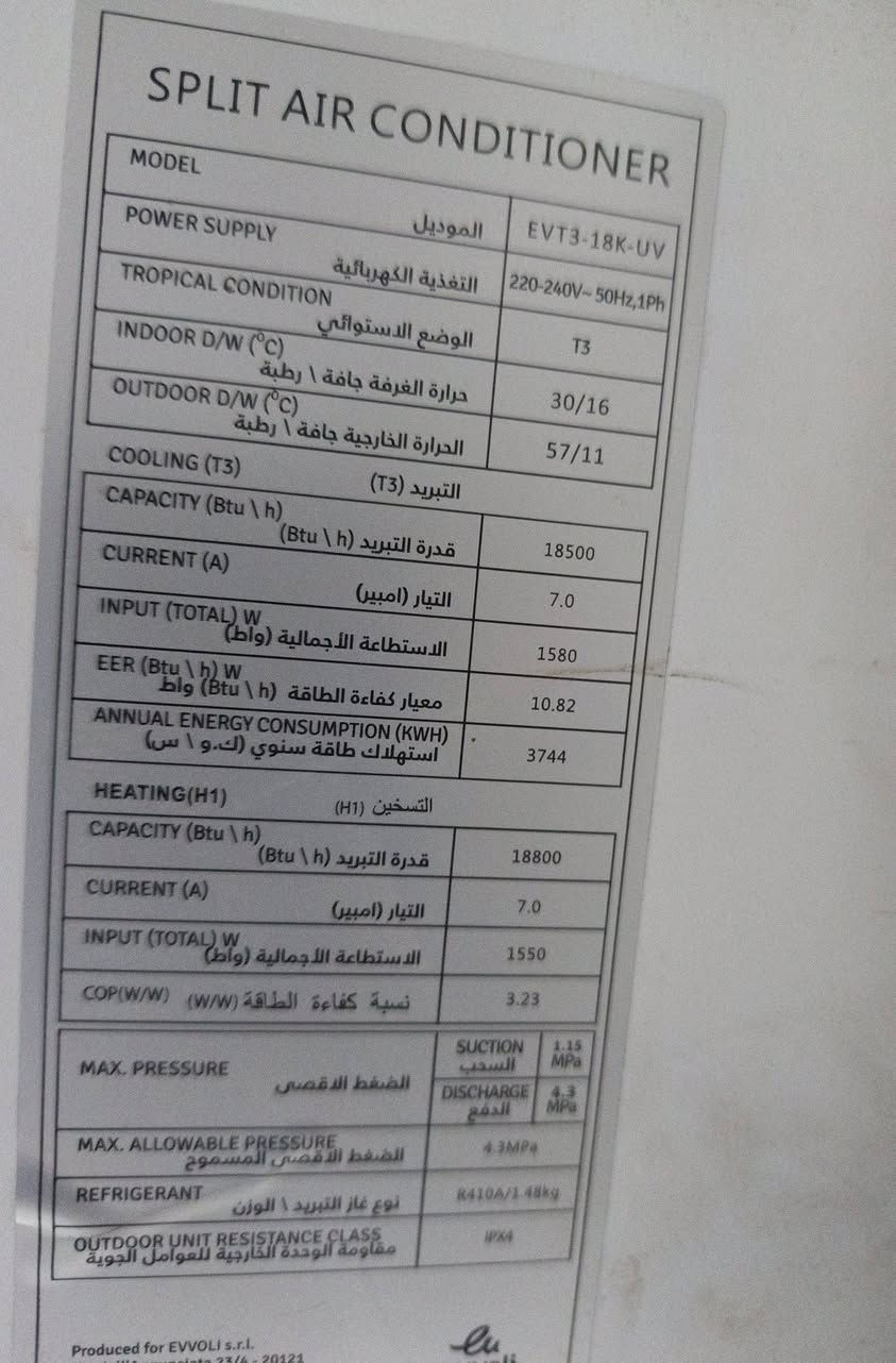 السلام عليكم للبيع
سبلت الحافظ 2 طن قطعه داخليه وخارجيه شغالات 
سعره 350
سبلت ايفولا 1.5طن قطعه داخليه وخارجيه شغالات
سعره 300
العنوان الشعله 
***********
