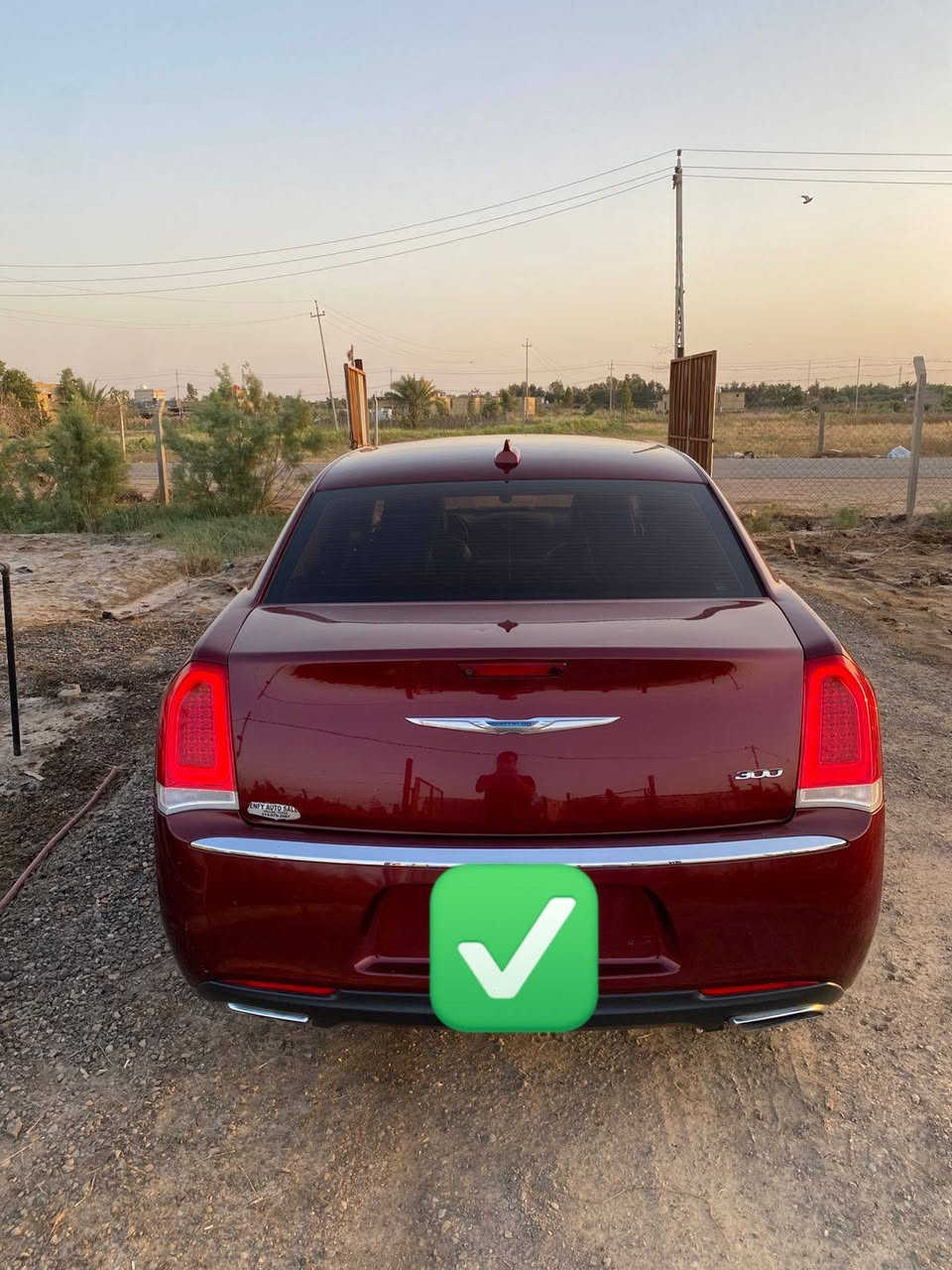 السلام عليكم

 كرايسلر اوباما  C300 لون كرزي مميز 
بيع أو مراوس 

بغداد بأسمي هزة و سنوية جدد 
مديل 2016
مرمزه 2023
(ماشي بمعاملتها بس تدفع كمرك  (33 ورقة) ترجع للموديل الاصلي) السيارة بأسمي

السياره عليها إدامة كاملة 
حدادية جديدة + بلكات ومجاول جدد + عليها بوليش عام 
ومغلفة نانو سيراميك ضمان 5 سنوات ✅ + تبريد ثلج + حمام كامل للسيارة 
ما تصرف عليها الف 
محرك + كير + حدادية+ أكسل كله مكفول

وارد امريكي
تقرير موجود  بدون حادث بيها الباب الخلفي كلير من أمريكا وبيها سونارات اثنين 

تو ويل
المواصفات :
* مصابيح امامية زنون
* ويل عنكبوت حجم 20  أصلي تخم تاير جديد
* شاشه كبيرة 
* داخل جلد  
* مقاعد أمامية كهربائية عدد 2 . 
* مقاعد أمامية تدفئة + المقاعد الخلفية
* تشغيل عن بعد . 
* محدد سرعة . 
* تلفون بلوتوث . 
* كاميرا خلفية .
* دخول ذكي (بصمة) + تشغيل عن بعد 

* ⁠مكان سيارة ديوانية 

علق ب تم يوصلك السعر ✅ سعرها مناسب بالنسبة لنضافتها

اتصل وتدلل
*********** اتصال + واتساب
