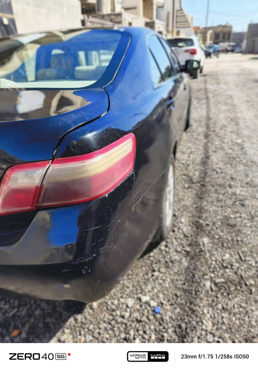 السلام عليكم
كامري ياباني موديل ٢٠٠٧
وارد أمريكي بيه طخه جاملغ يمين خلفي صبغ عام رقم بغداد إنكليزي
السعر ٦٥$ ***********
