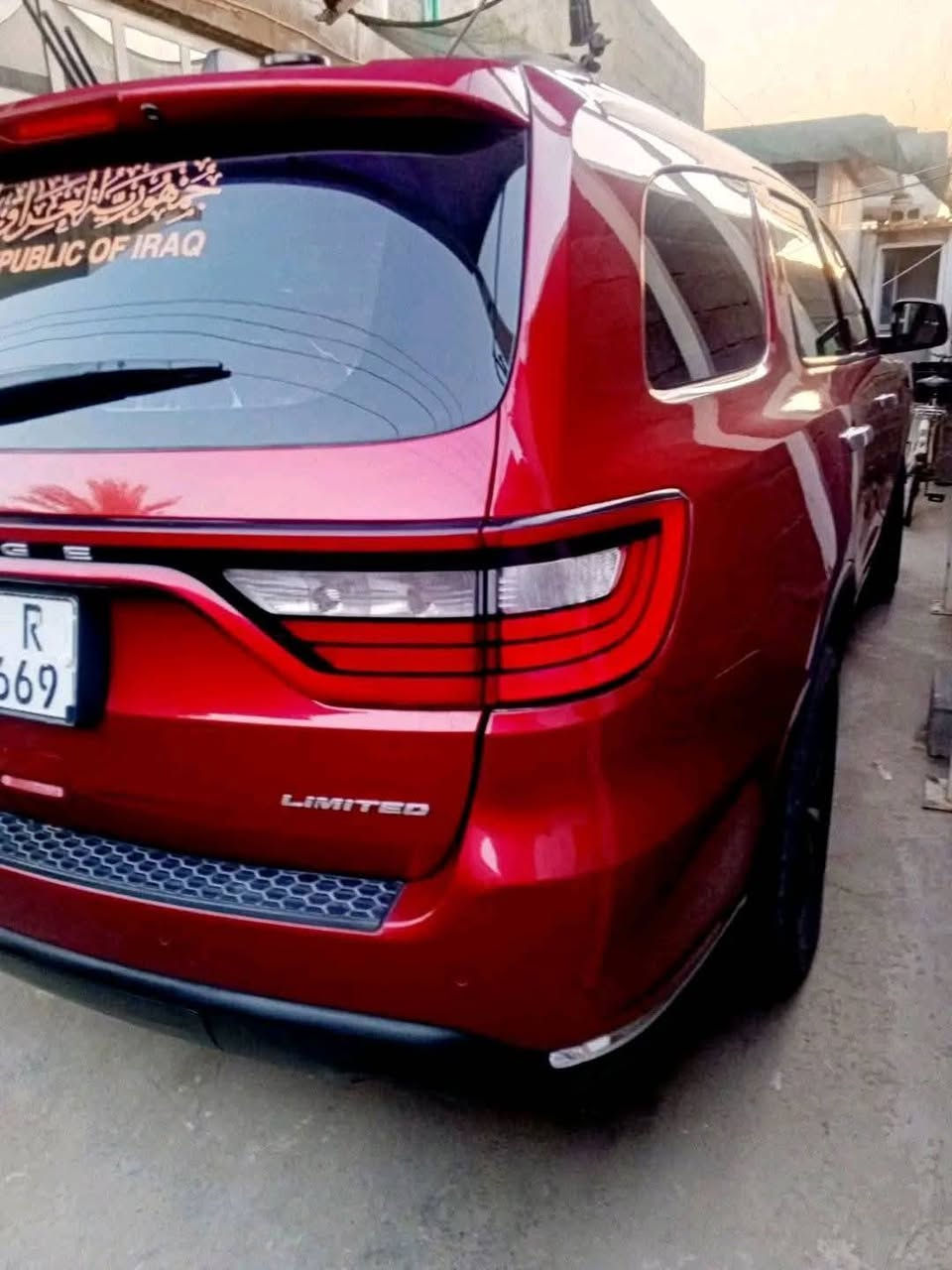السلام عليكم
دودج دورانكو وارد خليجي موديل 2014 AWD 3.6L

موقع السيارة ميسان العمارة 

مواصفات السيارة لمتد

محرك 6سلندر

كشنات كهربائي

فتحه سلايت

حساس خلفي

كشنات تبريد تدفئه

تدفئه ستيرن

ويل 20+تخم تاير جديد

كير ماوس8نمر

شفتات ستيرن

كشنات جلد بلااد

تشغيل عن بعد

تبريد 6قطع

السيارة كفالة طخات بسيطة شرط الفحص والسونار

السعر 205 وبيها مجال بسيط

للاستفسار ***********
                ***********
