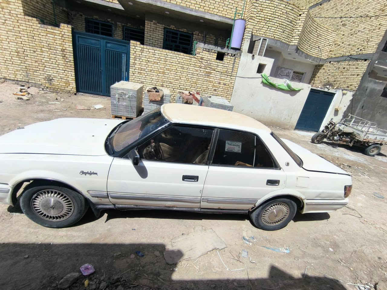 السلام عليكم
هارتوب ١٩٩١ ، رقم بابل انكليزي و سنويتها ٢٠٣٠ مكينة قبل فترة افتر بيها براص و بدلت نص مكينة ، السيارة تحتاج تلحيظات بس ما توكفك إن شاء الله 
رايدها ٢٥  مكانها ناصرية مركز
***********
