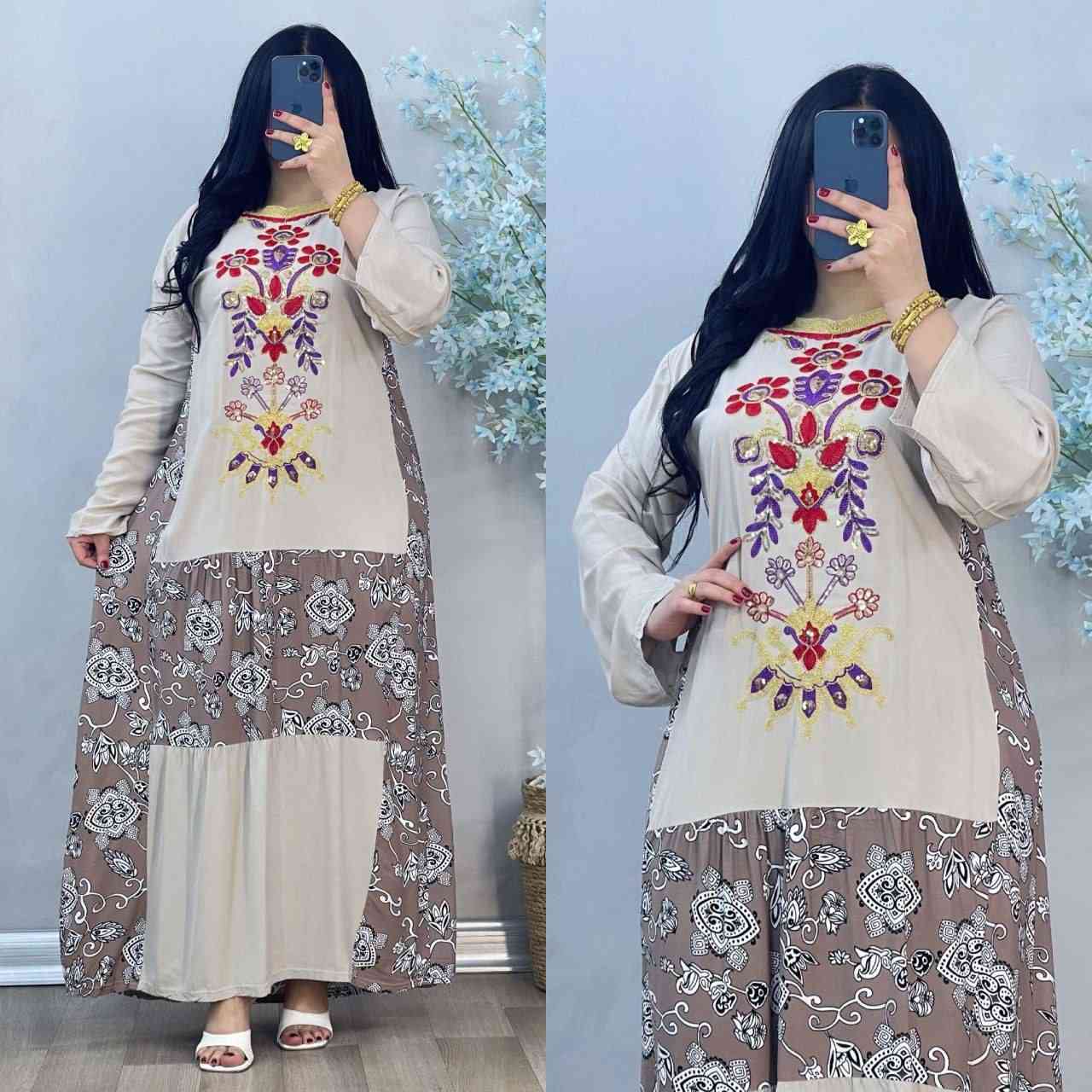 جديد  2026

دشداشه نسائي دبل كلوش تطريز + تشجير 😍

الخامه كشمير اماراتي ثقيل اصلي 

القياسات من L  الى  3XL  

العارضه لابسه XL  

سعر الدرزن  85 الف 

الحجز  مراسلتنا على واتساب📱 ***********📞

التليگرام https://t.me/ghdkkrikllwm
