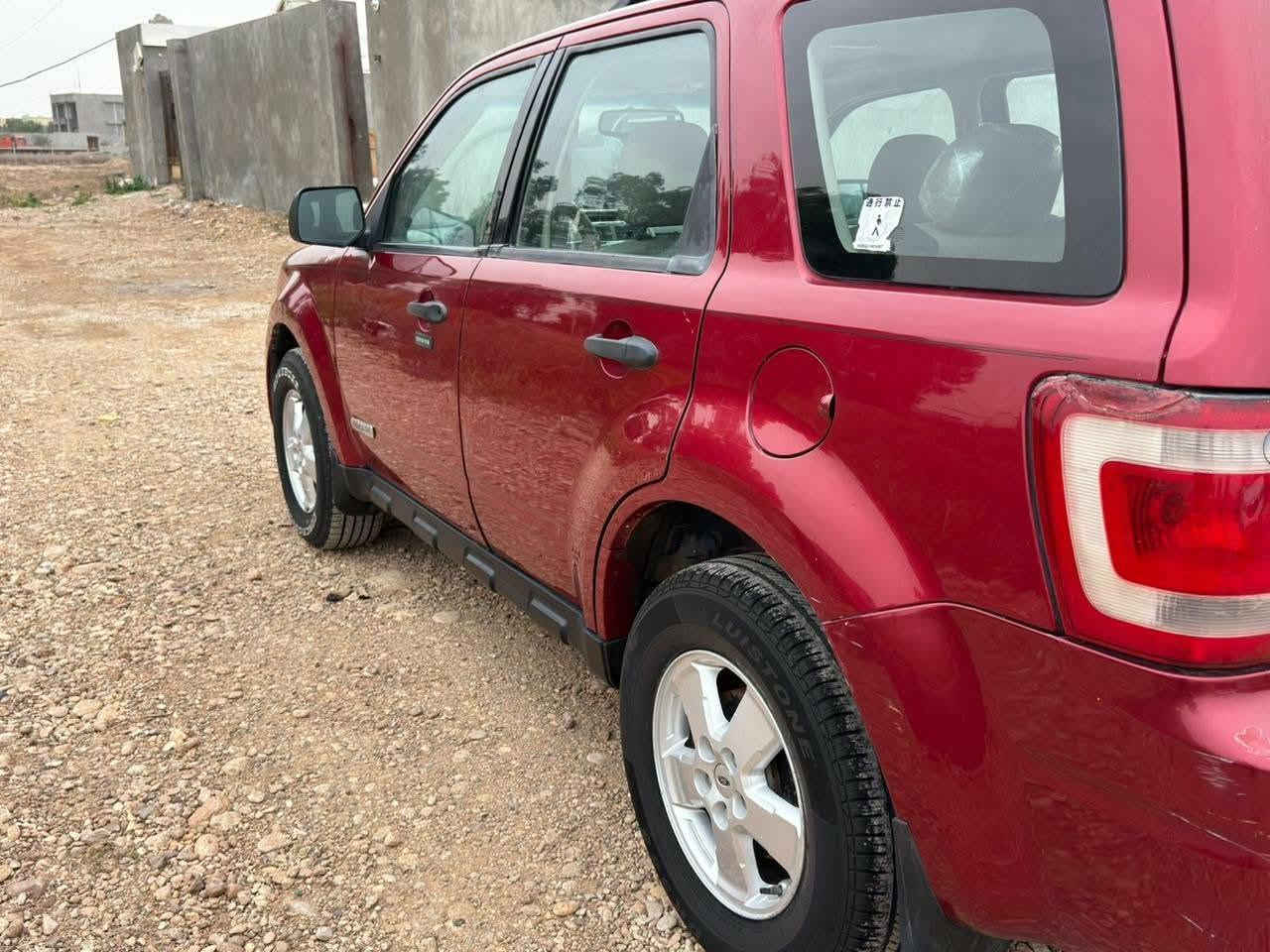 🚗 Ford Escape بۆ فرۆشتن
▪️ مۆدێل: (2008)
▪️ مەکینە: 4 سلێندەر
▪️ گێڕ: ئۆتۆماتیک
▪️ ڕەنگ: سوور هەناری
▪️ جۆری سەیارە: SUV
▪️ سووتەمەنی: بانزین

نرخی 75 گەڵا 
شوێن: کەلار 
📞📞:*********** خناقين, ديالى
