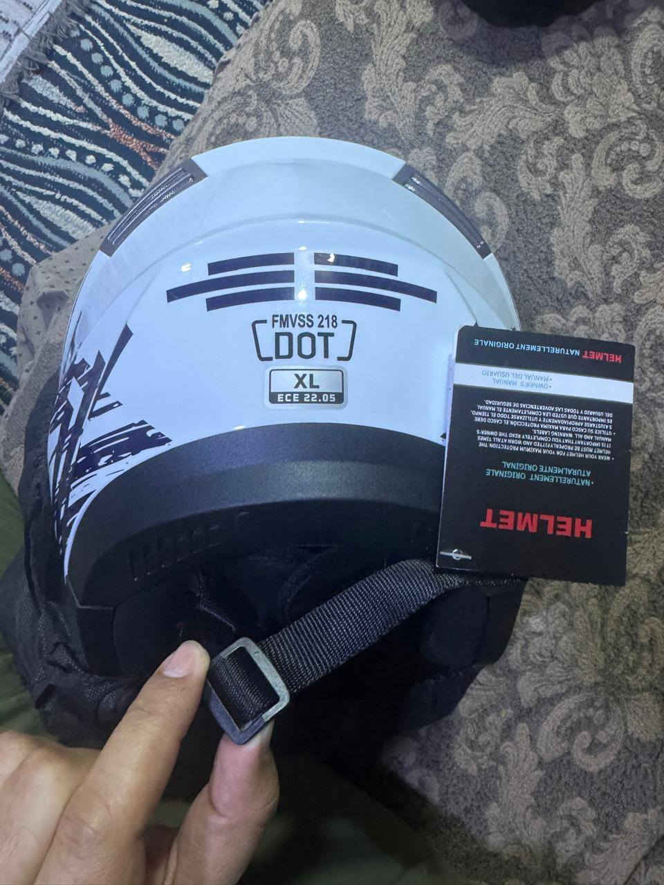 السلام عليكم خوذة الحجم XL
السعر 100
رقم الهاتف ***********
