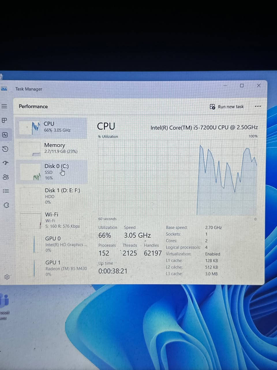 لابتوب للبيع ٣٥٠ الف
لابتوب DELL 
RAM 12GB
CPU Intel core i5-7200U 2.50GHz
GPU1 Intel(R) HD Graphics 620
GPU2 Radeon (TM) R5 M430
Hard SSD 512
Full HD screen - 15.6 inches

جنت استعمله ببرامج الهندسة والبرمجة وكلش زين وسريع 
حتى العاب ينلعب بيه

شاحنته وباكيته موجودين

بس ناقصه تبديل بطارية 
والدكمة مال حرف الـAlt ماكو للعلم ما تاثر لان كيبورد خارجي استعمل اصلا


**إذا كنت صاحب هذا الإعلان وتريد حذفه لأي سبب، رجاءا أرسل رسالة إلى الدعم الفني**