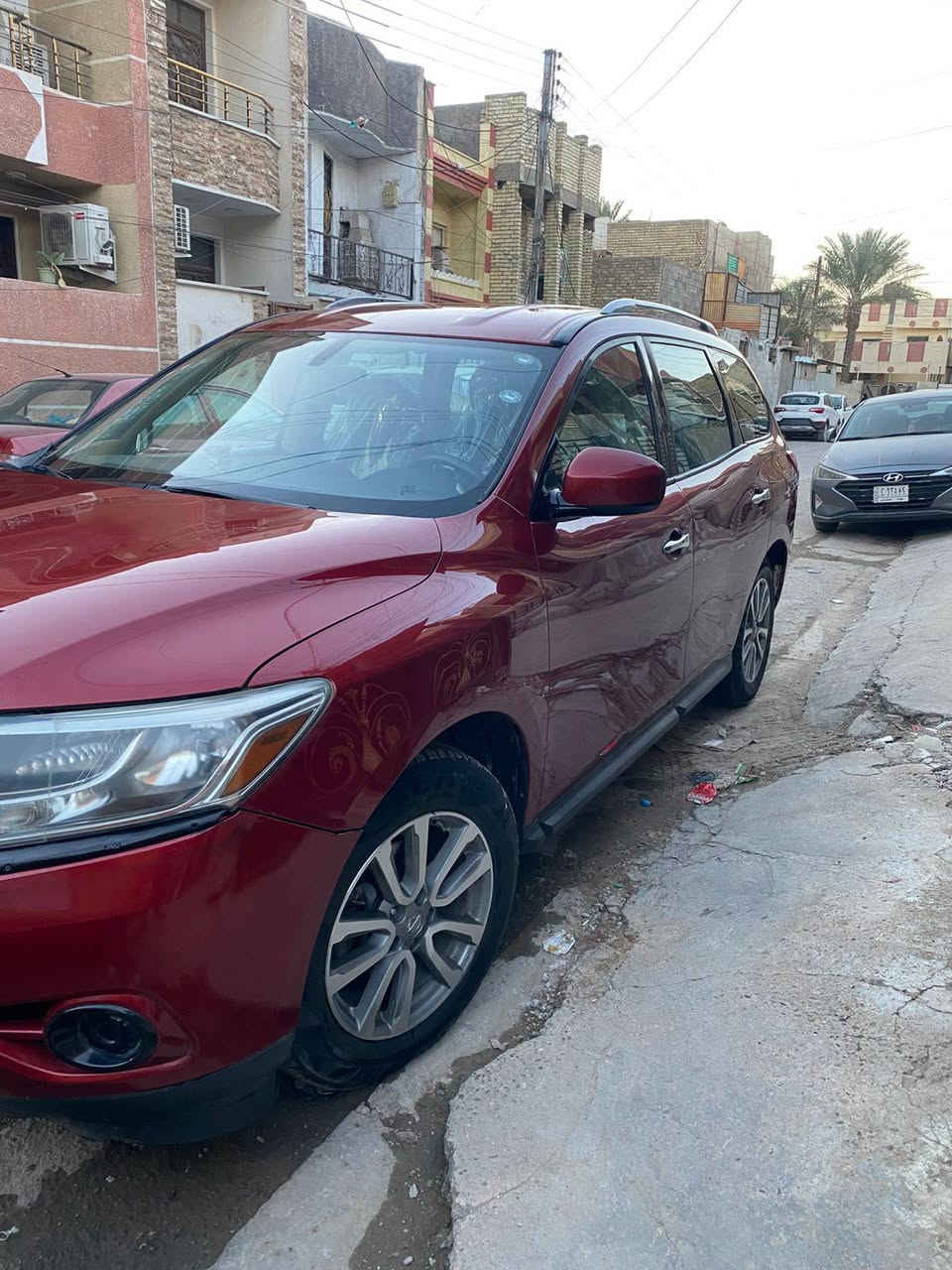 السلام عليكم
نيسان باثفندر 
موديل 2016 
مكينة 6 سلندر  3500 
السعر 120 $ وبيهة مجال قليل 
***********
*********** 
المكان بغداد حي اور
