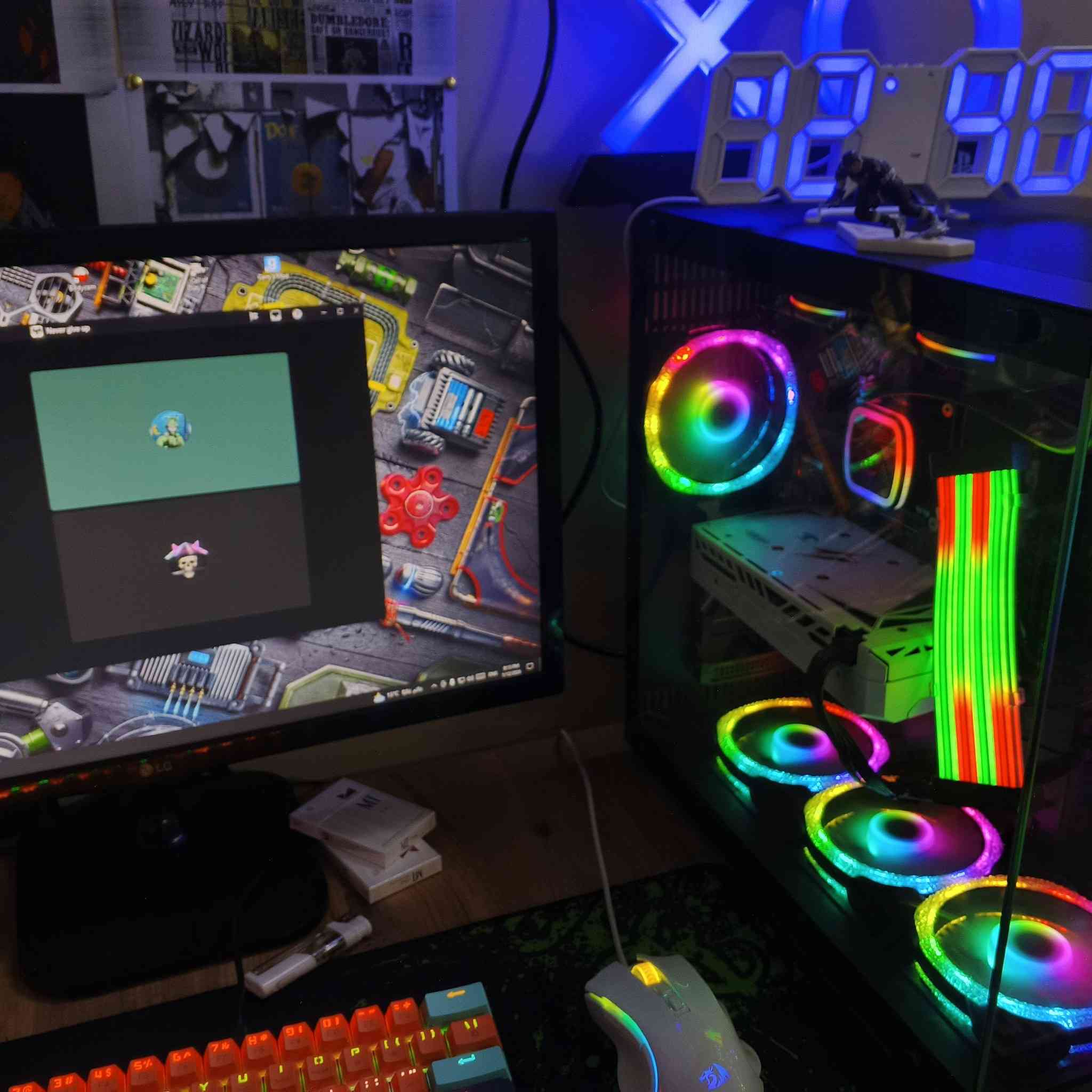 ‏سيت اب كامل للبيع
‏i5 - 10400f
‏3060 peladn 12g 
‏RAM16
‏مبرد مائي
‏asus h510 motherboard pc build prime
‏بور سبلاي 650
‏كيس من شركة ماس 7 fan 
‏شاشة LG 75HZ
‏كت كيبل تشغيل rgb
‏ماوس red dragon 
‏keyboard mechanical mucai mni
‏سماعة من شركة weseary headset wireless دنكل 
‏ماوس باد متر ميز 
‏ups 1500 مشتريله بطاريات اصليه يشغلك اكثر من  
‏ساعه سمارت
‏ واي فاي قطعه  
‏وياها العاب sqwad
‏arma reforger 
‏ bodycam
‏outlast 2 
‏chained together
‏call of duty modern warfare 3
‏كيم باس بعدله شهرين 
‏كل الألعاب مشتريهم وبعد اكو العاب وياها 
‏كل القطع متوفره كراتينها القطع جدد بيدي مجهزن ونطي ضمان 
‏مكاني بغداد قيم بما يرضي الله وتصل وبيك خير ودلل تجي للبيت تفحص  وتشيل وياها ضمان 
‏رقم الهاتف ***********
‏
‏
‏
‏
‏
‏
