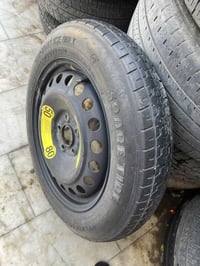 عندي زوج تايرات مستعمل نضيف كومهو كوري انتاج 24_وعندي سبير نضيف طوارى ...