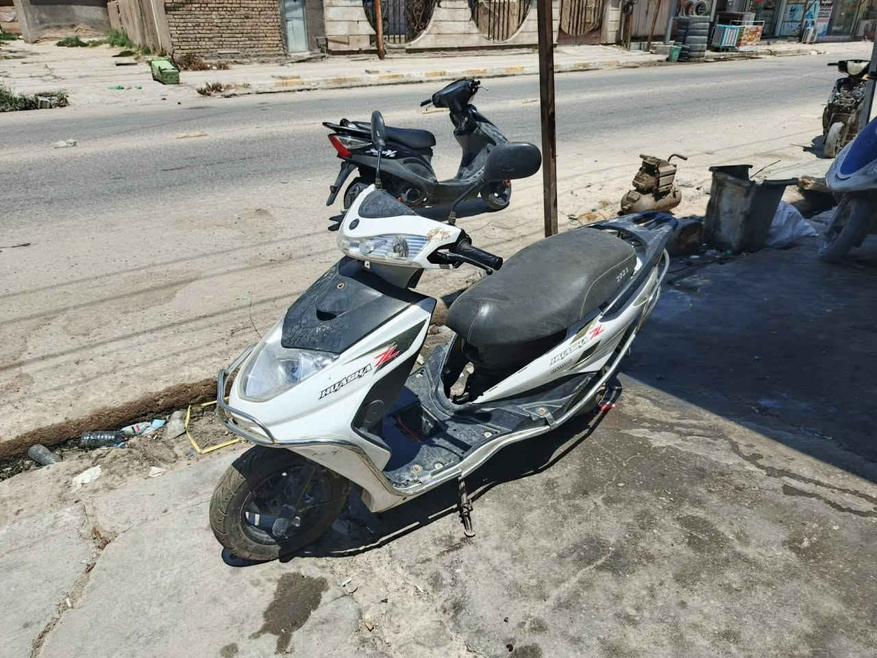 مكلف بالنشر 📍
سلام عليكم دراجه للبيع  سكنس صيني ابيع كوم حديد الاستفسار ***********
@إشارة
