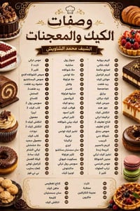 🍰📖 كتاب وصفات الكيك والمعجنات هل تبحث عن وصفات ناجحة ومجربة بنتائج مضم...