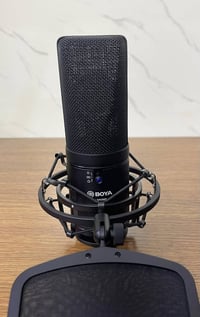 مايك  BOYA BY-M1000 Condenser culo Studio Microphone  جديد ما مستخدم ا...