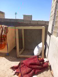 قفص تانكي • حديد ثقيل • كوفه يم معمل سمنت