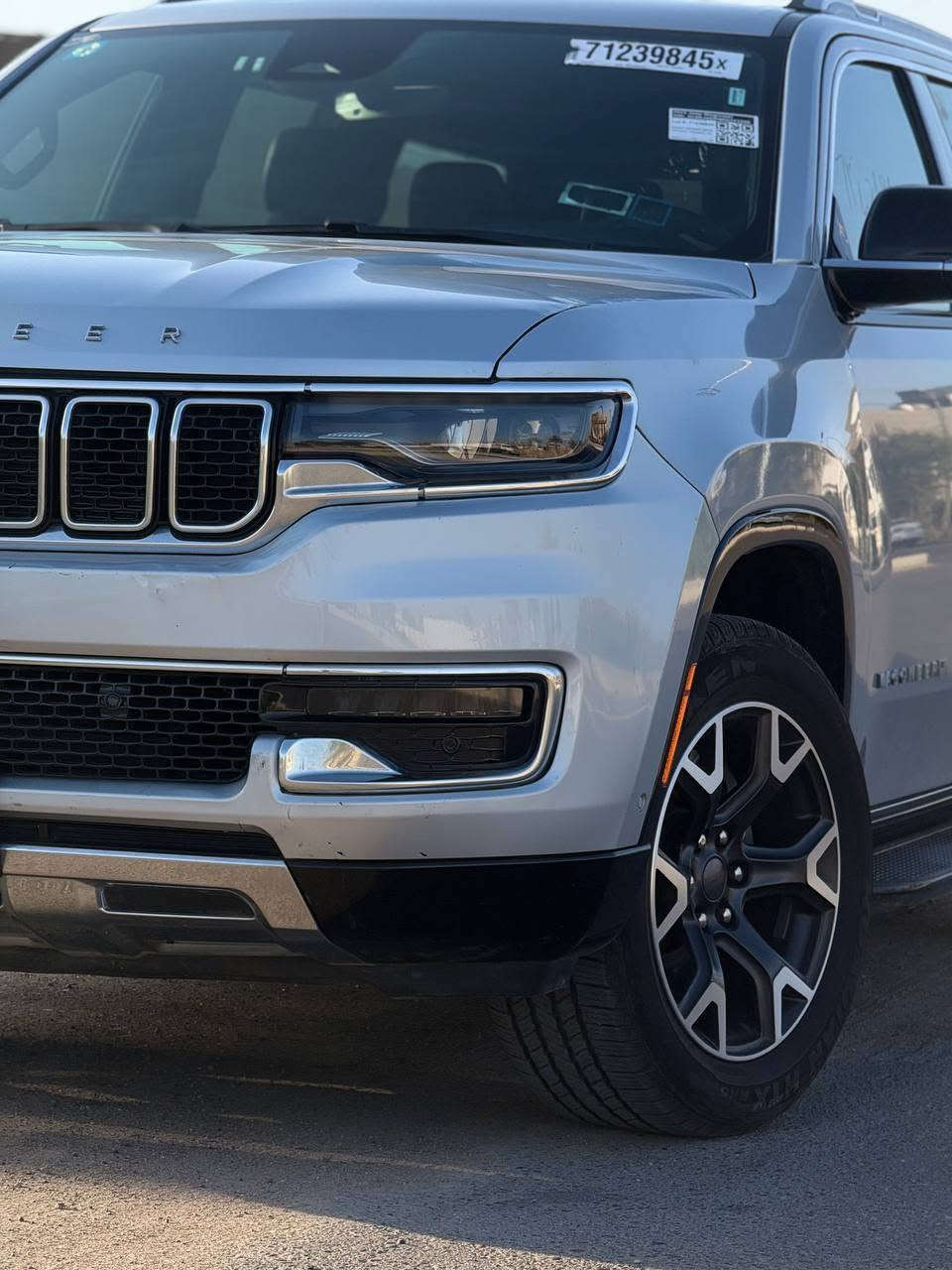جيب واكنير 2024
السلام عليكم جيب واكنير 2024 سيريس  3وارد امريكي

                        (Jeep Wagoneer Serieslll 2024 

 حجم المكينه :  دبل تربو 3000 v6

المسافة المقطوعة :25 الف ميل 

الضرر : جاملغ خلفي مصبوغ وقبق الجنطه نفس الون وبارد بلبنيد 

#مواصفاتها

1.اعتياديه بلا بنوراما

2.بصمه

3. تشغيل عن بعد

4.دوسات جانبيه

5.كشنات جلد

6.كشن السايق ميمري

7.كشنات كهرباء وتبريد وتدفئة

8.صندوك كهرباء

9.حساسات خلفية واماميه 

10. قطع تبريد 3

11.اشاير بالمري وترحيب

12.رادار امامي

13.رادارات 360

14. كير ماوس

15. نظام منحدرات

16. هيترات بالكشنات حار بارد

17.ويل كب كروم

18.لايتات لد

19.بكلايت لد

20.كشافات

21.بصمة ابواب

22.سبعه راكب

*جاهزه مرقم بغداد #شهداء

#السعر.325   وبيها مجال 

مكاني العامريه / بغداد

للتواصل / ***********
