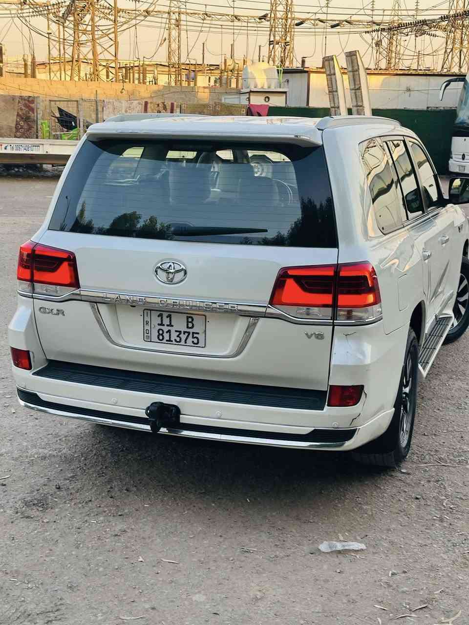 سلام عليكم 
لاندكروزGX.R
موديل2018
فول مواصفات ماشيه175الف
الضرر بنيد وجاملغين وبل كصه مال قماره بارد بسيط  
السعرررر(345) وبيها مجال 
رقم الهاتف***********
موقع📍 بغداد مدينه الصدر
