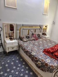 غرفه اخشاب تركي 10 قطع مستخدمه قليل نضيفه بيهة ضرر بسيط موضح بالفيديو ...