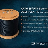 كيبل CAT6 خارجي • ٣٠٥م • CCA اقتصادي