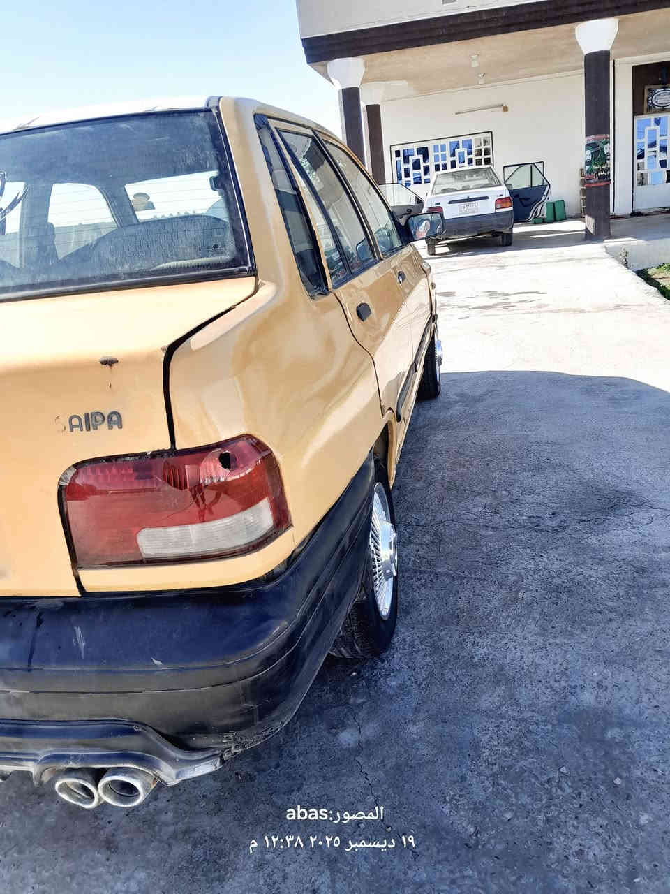 السلام عليكم سايبا موديل 2012 بغداد كير مكينه صدر كهربائيات شغالة  تخم تاير جديد مدوشمه شاشة تدفئة شغاله مكان سيارة بغداد قرب بسماية السعر 10 بيهة مجال حك جيتك لل ستفسار *********** ***********
