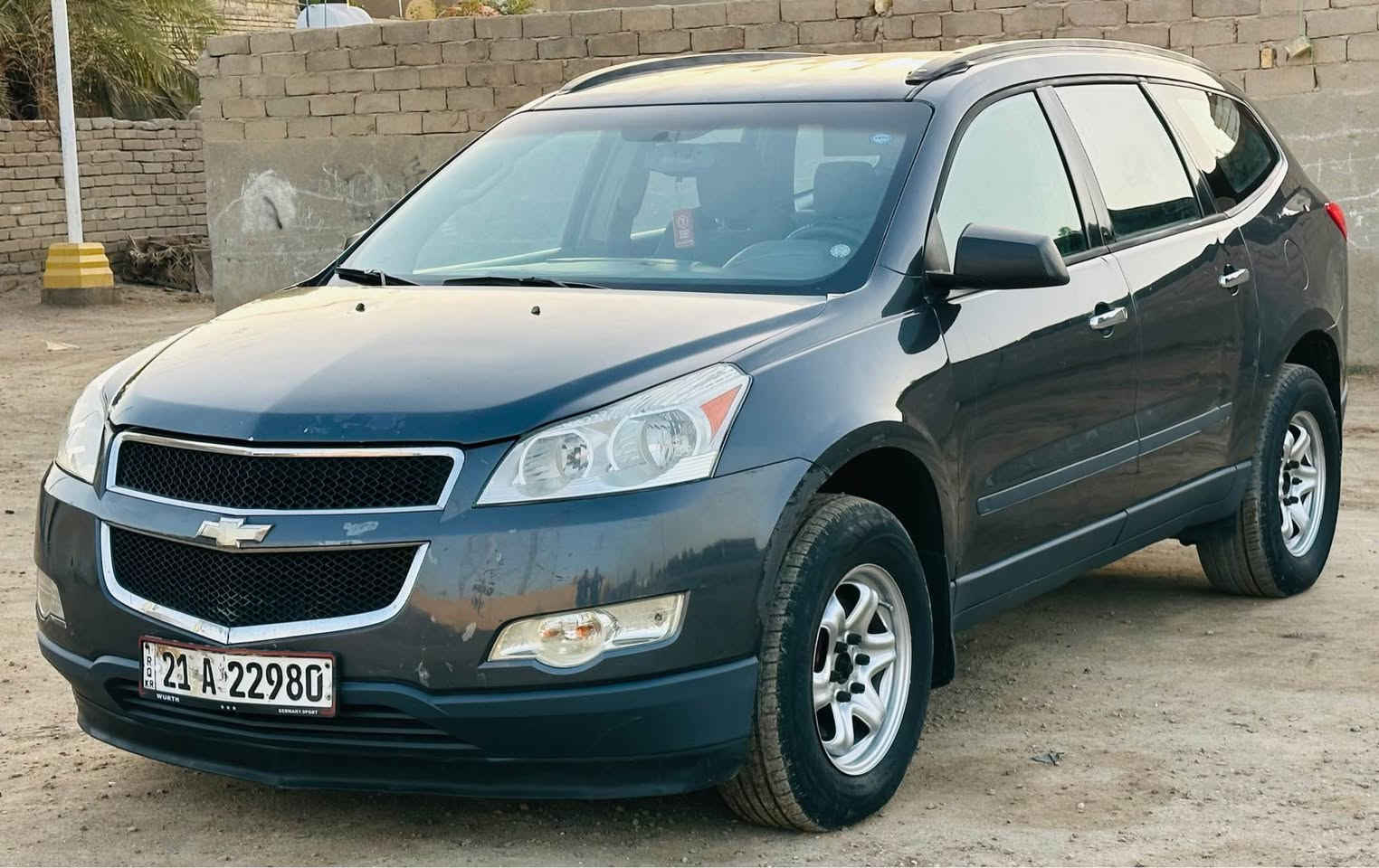 شوفرليت ترافس 2009 مكينه 6 سلندر 3600سبعه  راكب سعر 77 وبيه مجال قليل بيه صبغ 3قطع بدون ظربه وباقي مكفول مواصفات  3قطع تبريد فول ومواصفات واحد على واحد  شاشه امامي واسط كامره  دواره حداديه جديده  كشنات سياحيه مكينه وكير مكفولة مكان سياره ذي قار سوق الشيوخ *********** ناصرية, ذي قار
